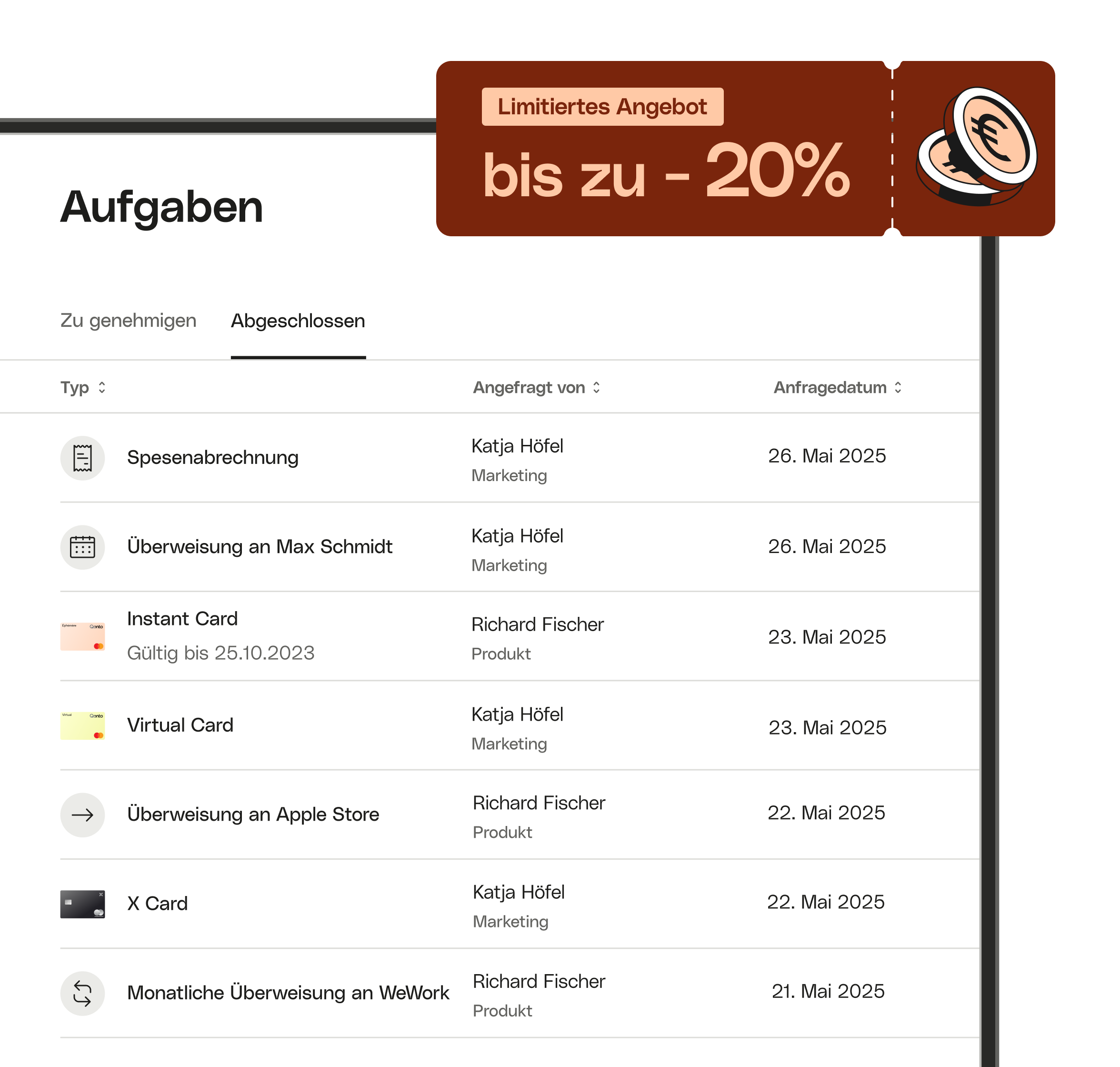 WEB Peach Hero TopicHighlight Bento Tasks Begrenztes Sonderangebot