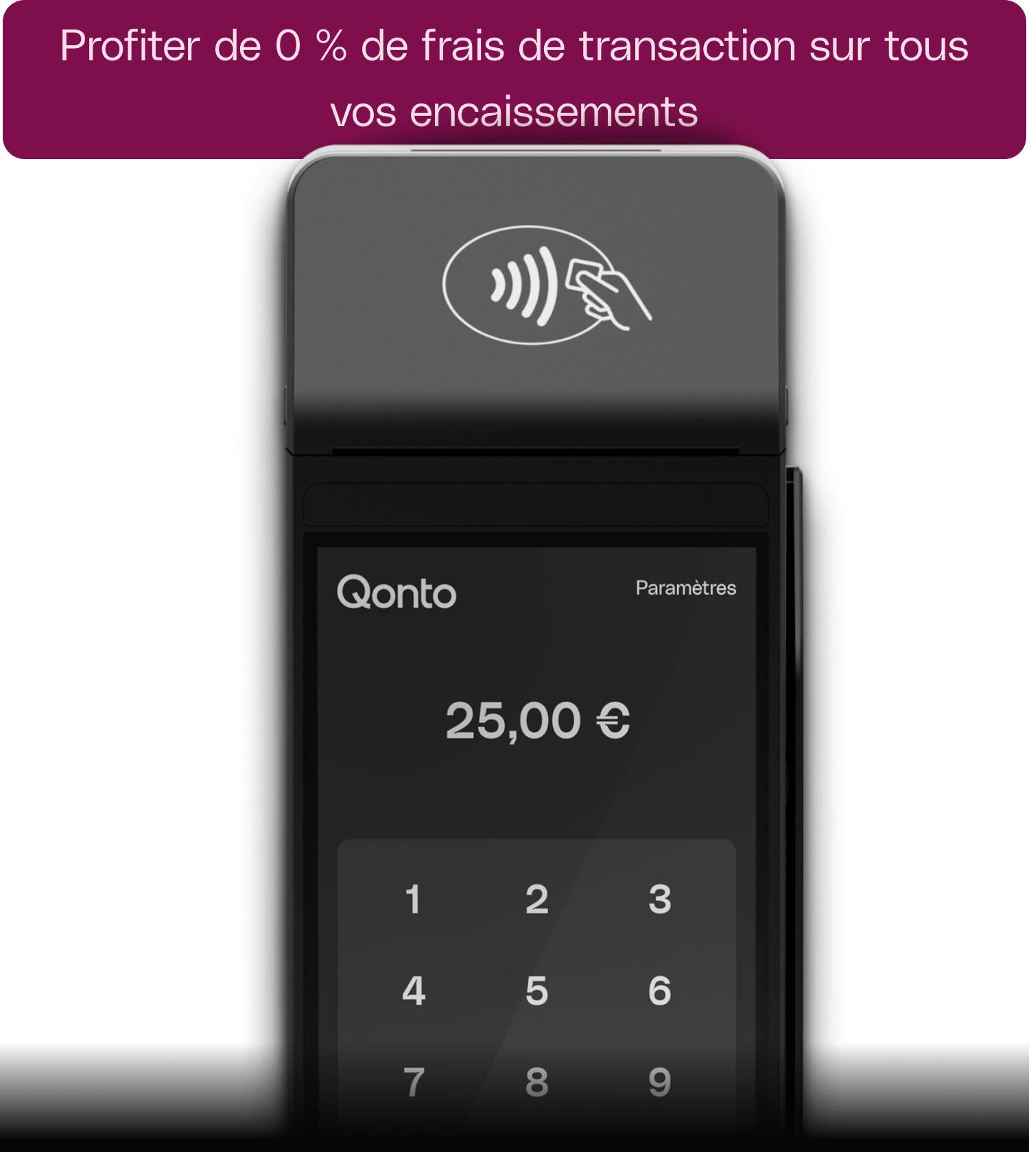 Interface utilisateur Web HeroHeading Pro Pos Pré-offre mobile