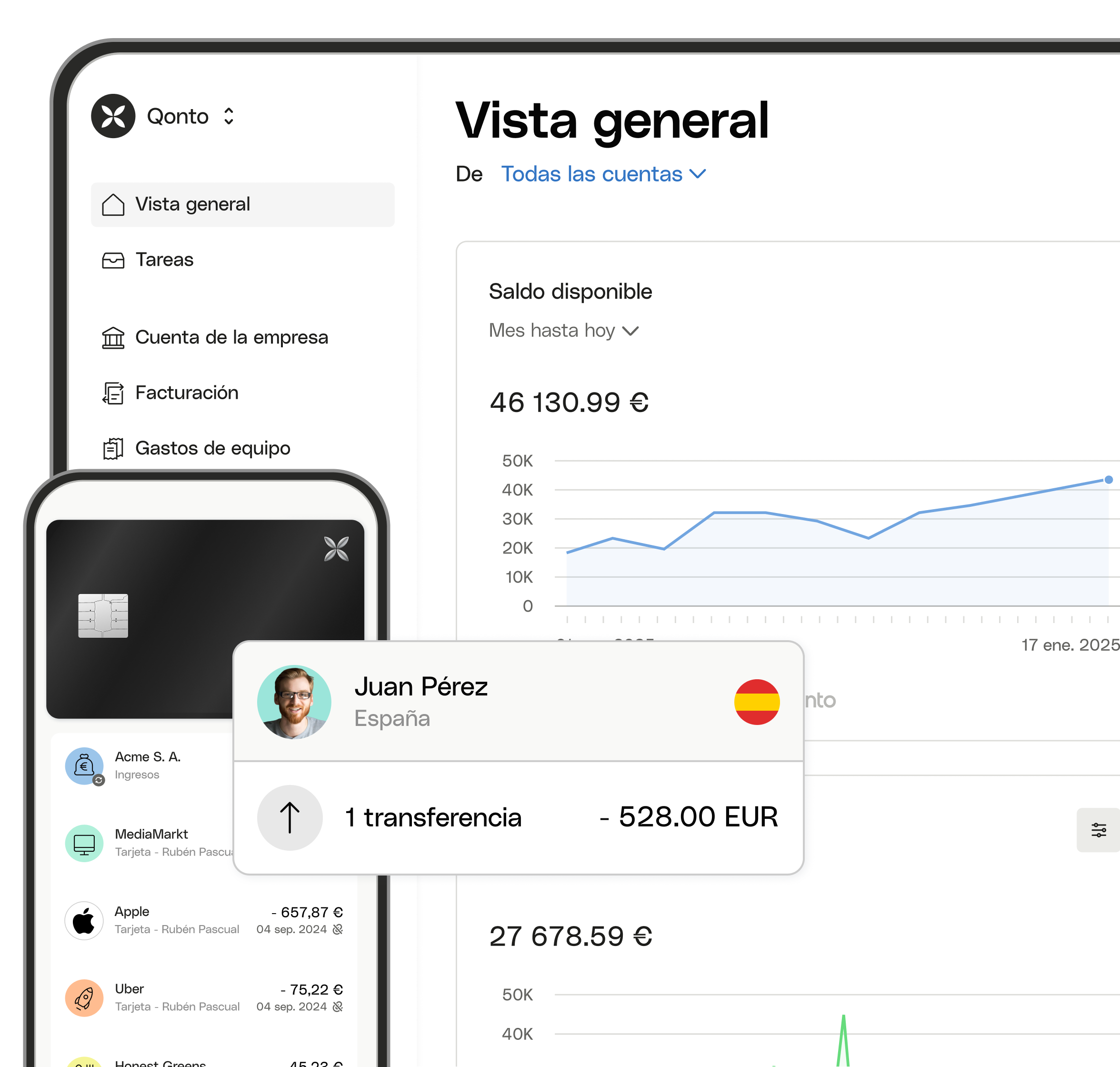 Tema destacado de la interfaz de usuario web de Bento Dashboard Pro Cuenta XCard