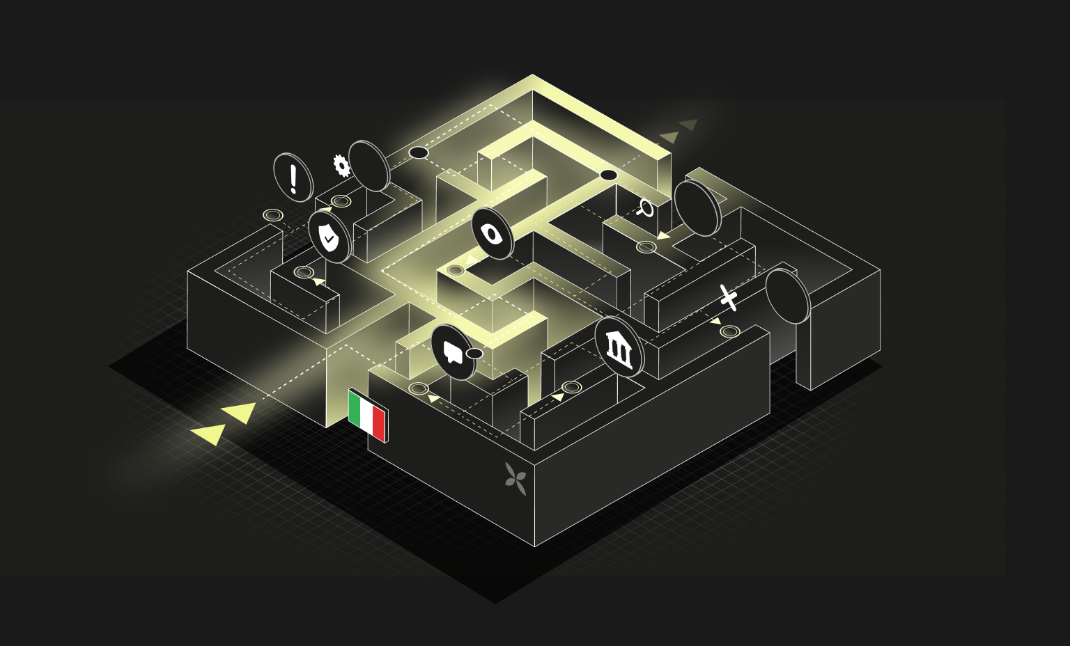 WEB Varie carte nere Bento Titolo Articolo medio Dall'idea all'impatto
