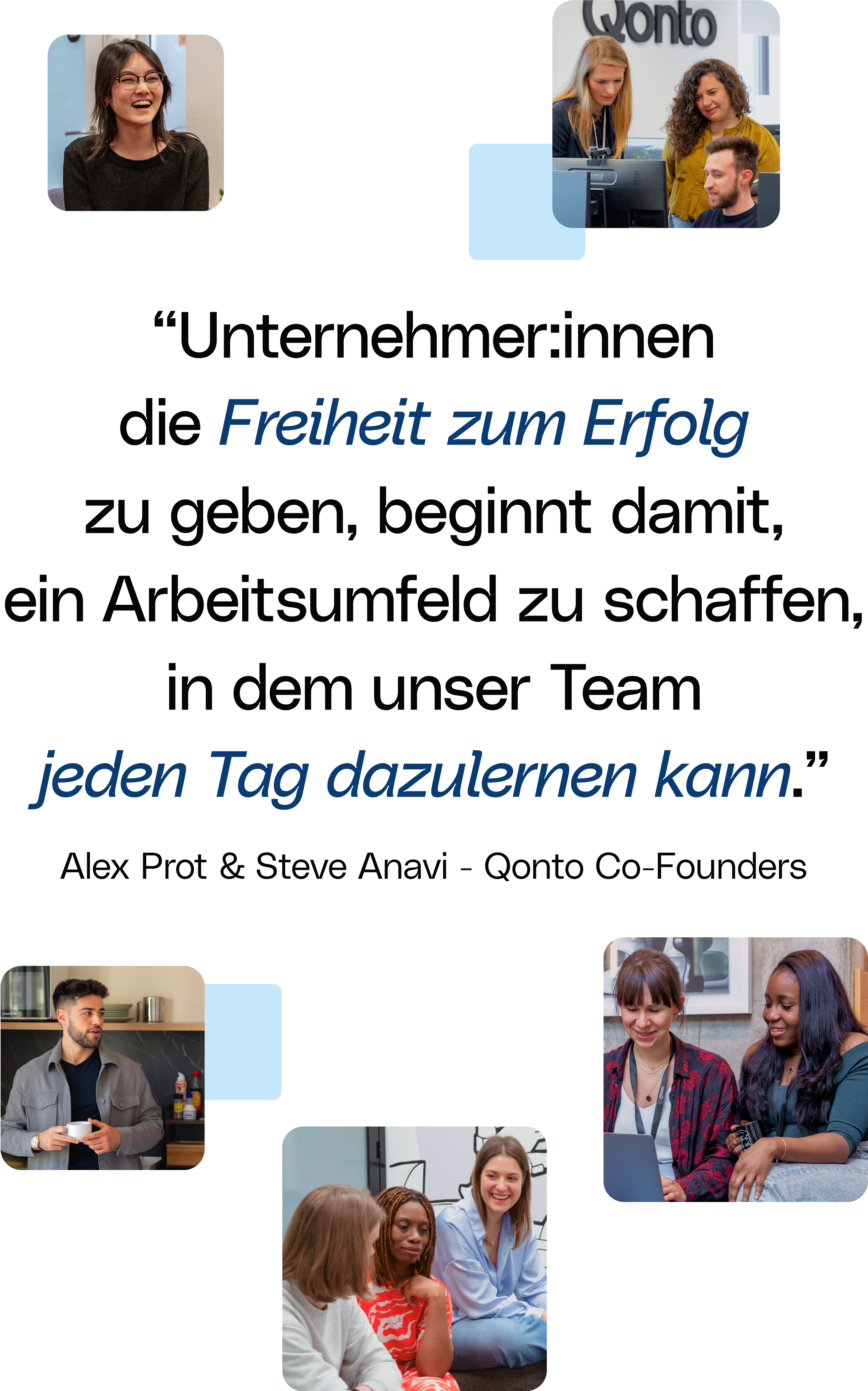 WEB Verschiedene FullWidthMedia Qontoers Manifest Mobile