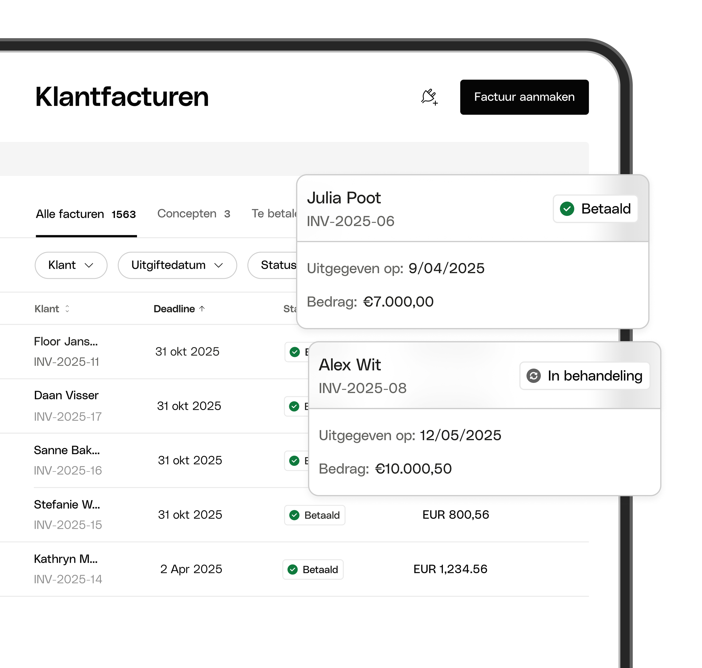 WEB NL UI Hero TopicHighlight Bento Invoicing Client Track Transactions