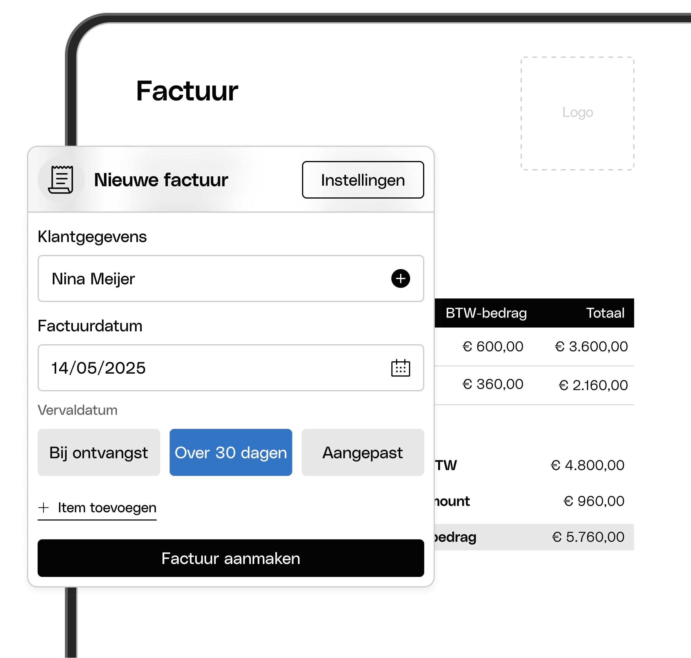 WEB NL UI Hero TopicHighlight Bento Drop Invoice Creation