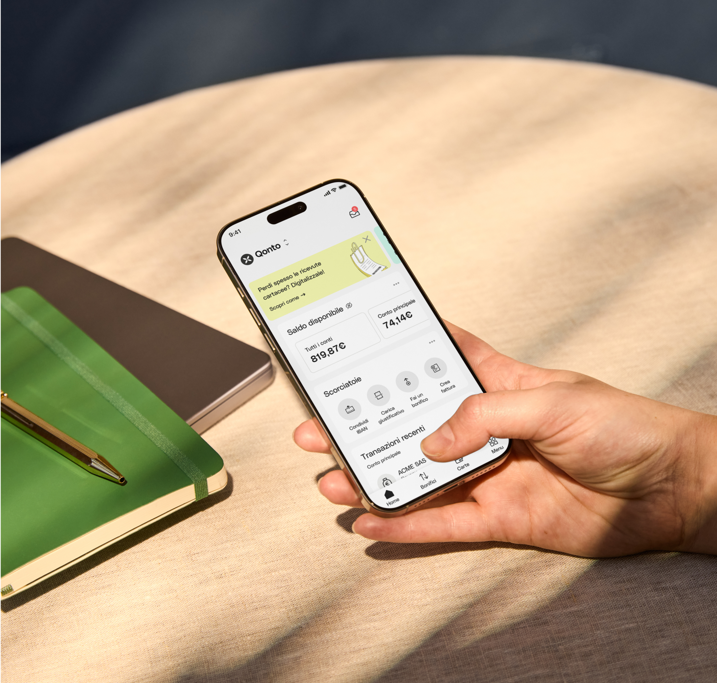 WEB IT BrandPhoto Hero TopicHighlight Bento App di controllo prodotti