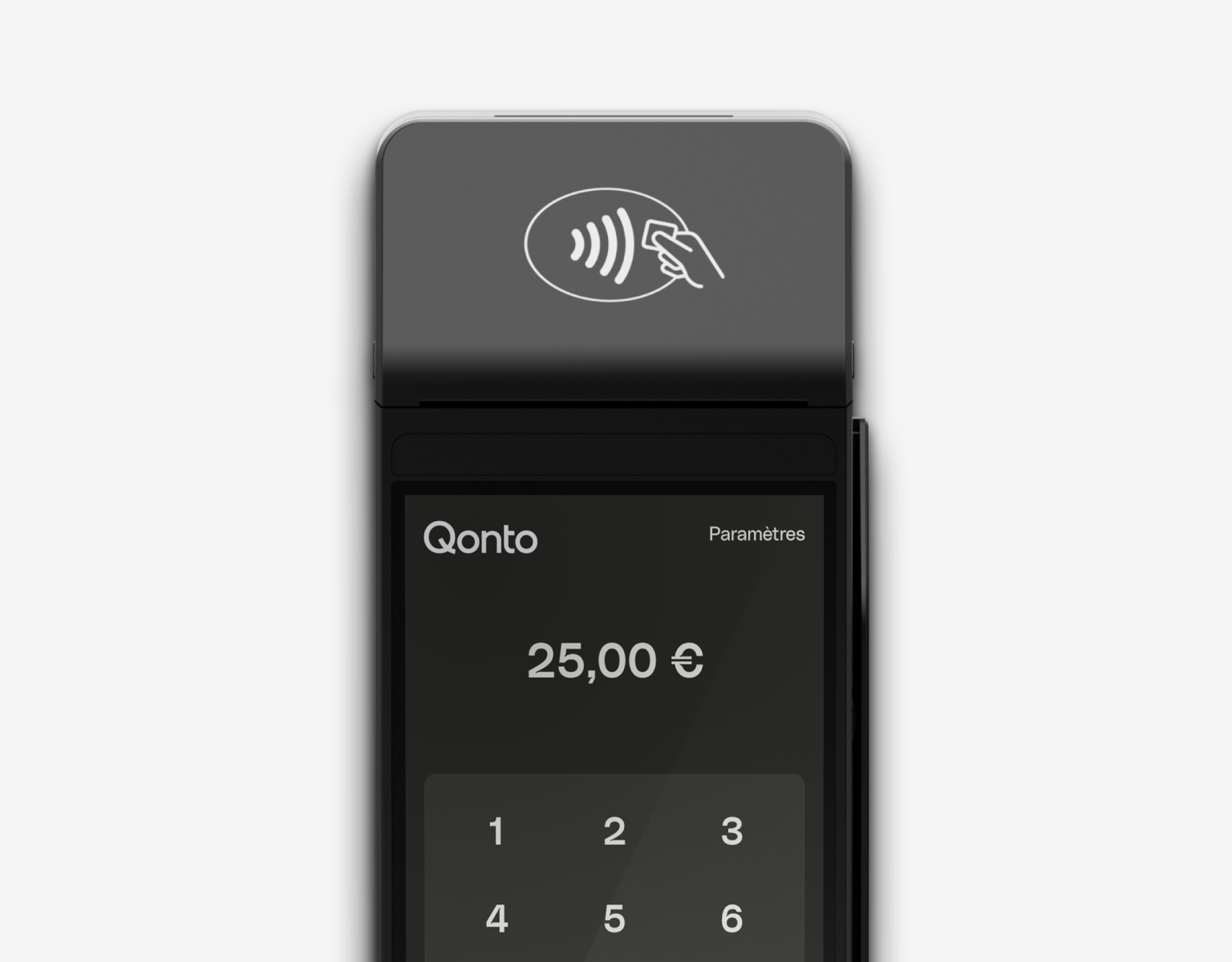 Page d'accueil des cartes QontoPos WEB - Pos Pro uniquement