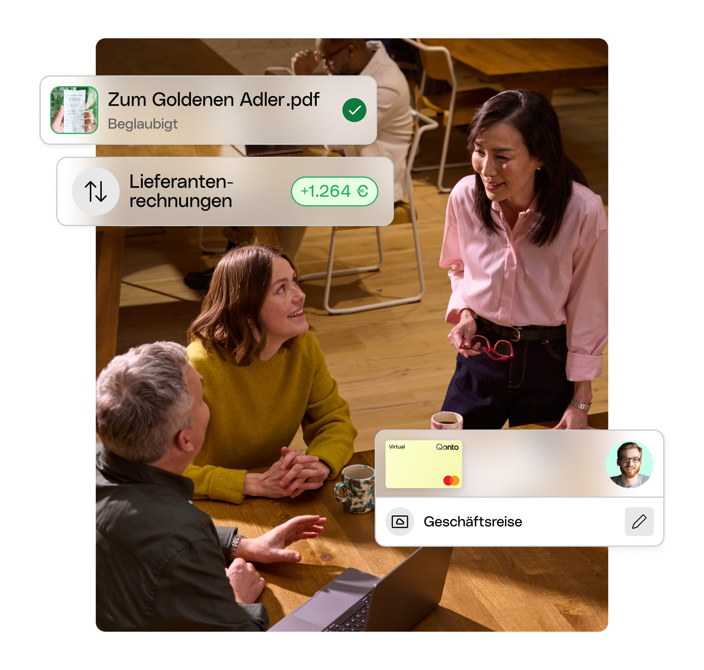WEB AT PhotoUI Hero TopicHighlight Bento Expense Management E01 E03 E05