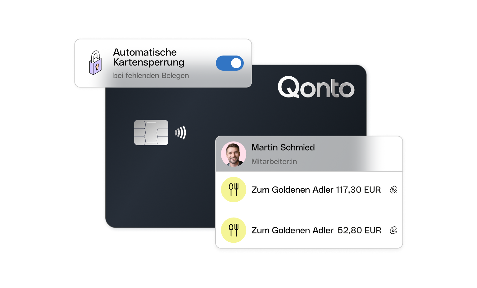 WEB AT UI Cards Headline Bento PlusCard Missing Receipts Auto Block