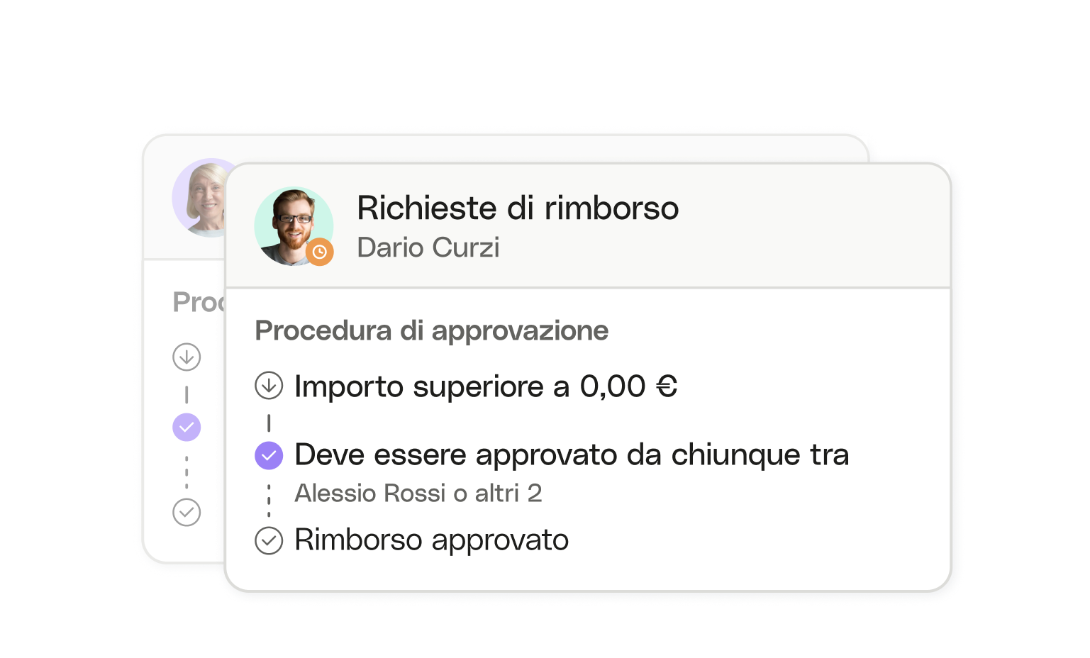 WEB IT UI Cards Bento Expense Spend Management Addon Collapsed