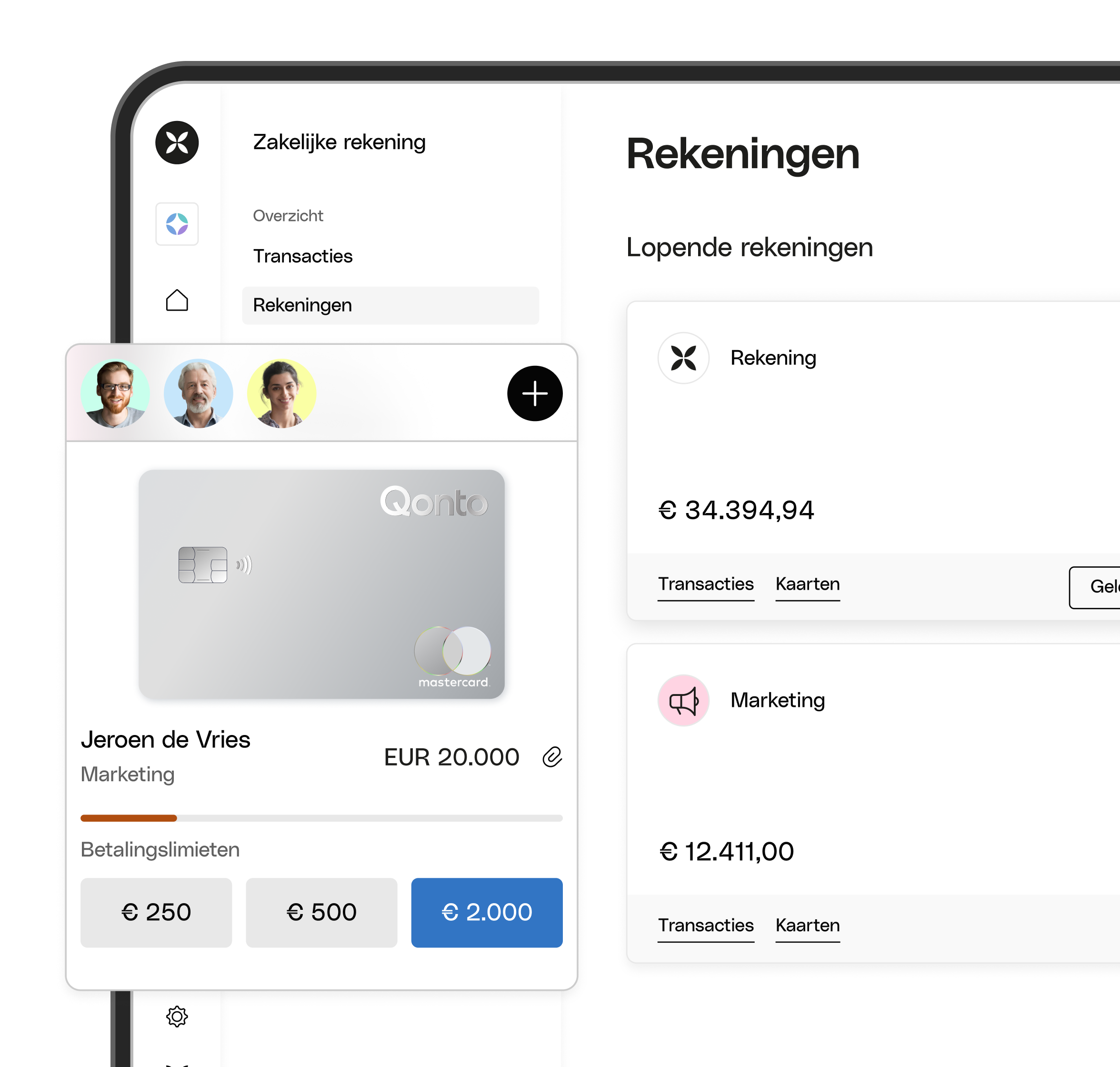 WEB NL UI Hero TopicHighlight Bento Team Expenses Multi Accounts