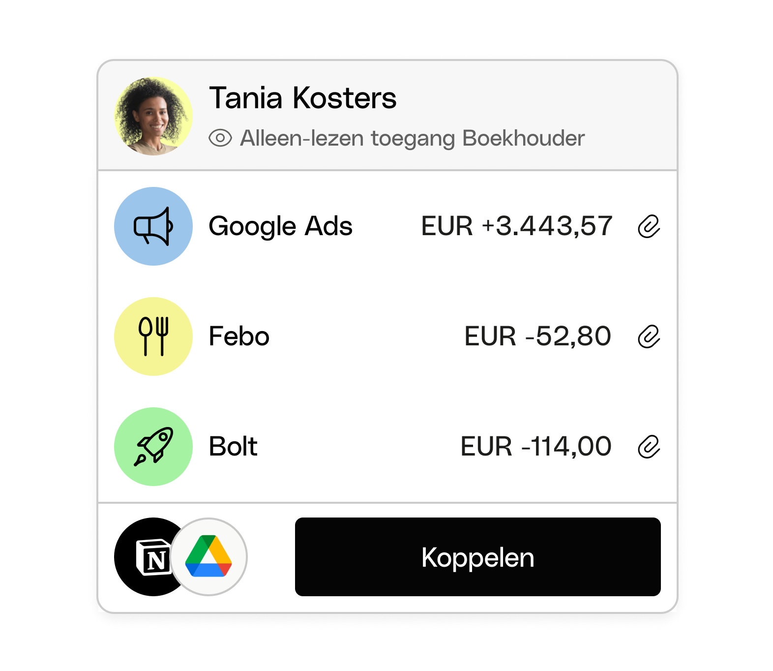 WEB NL UI Hero TopicHighlight Bento Bookkeeping Accountant View Connect