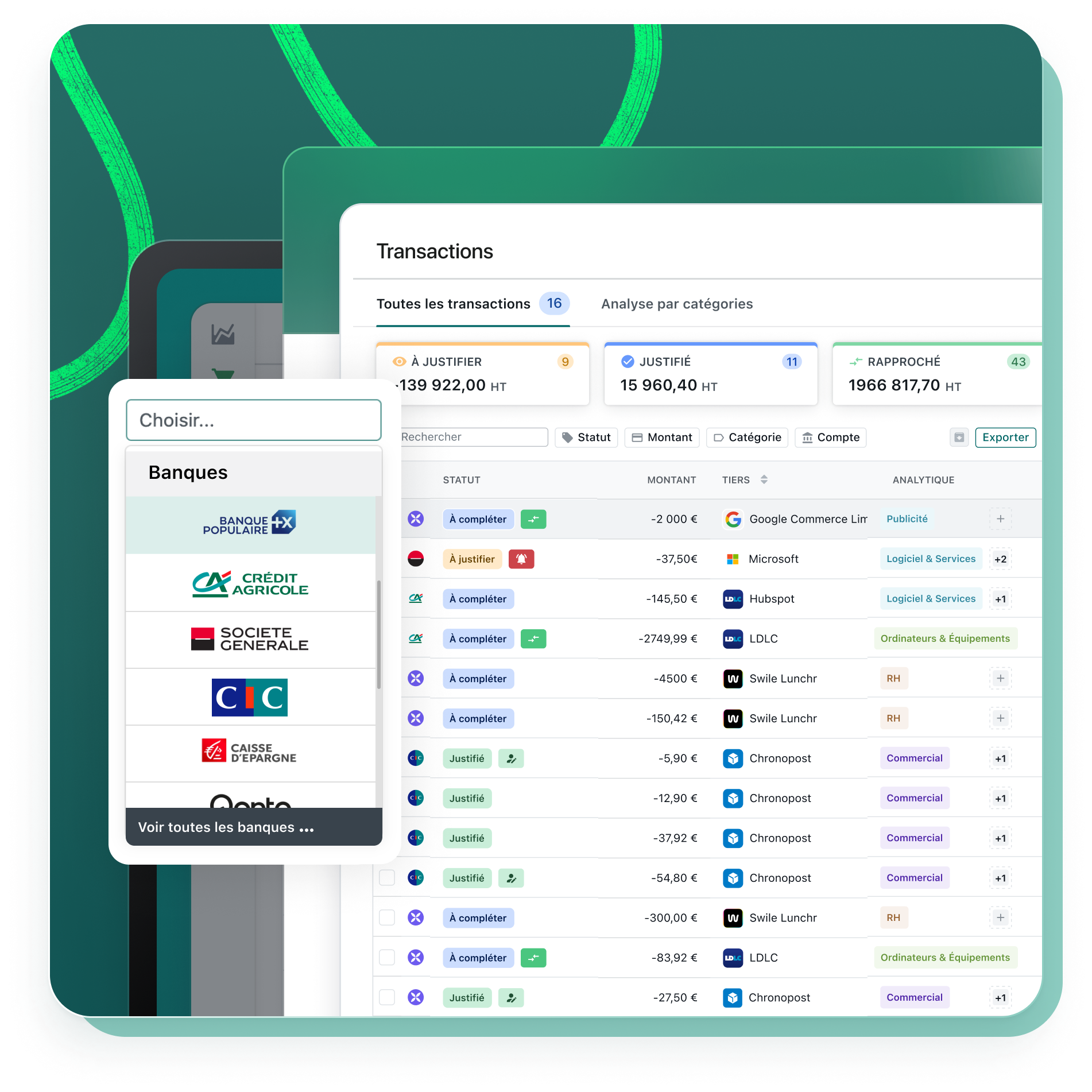 PL Suivez vos finances temps réel