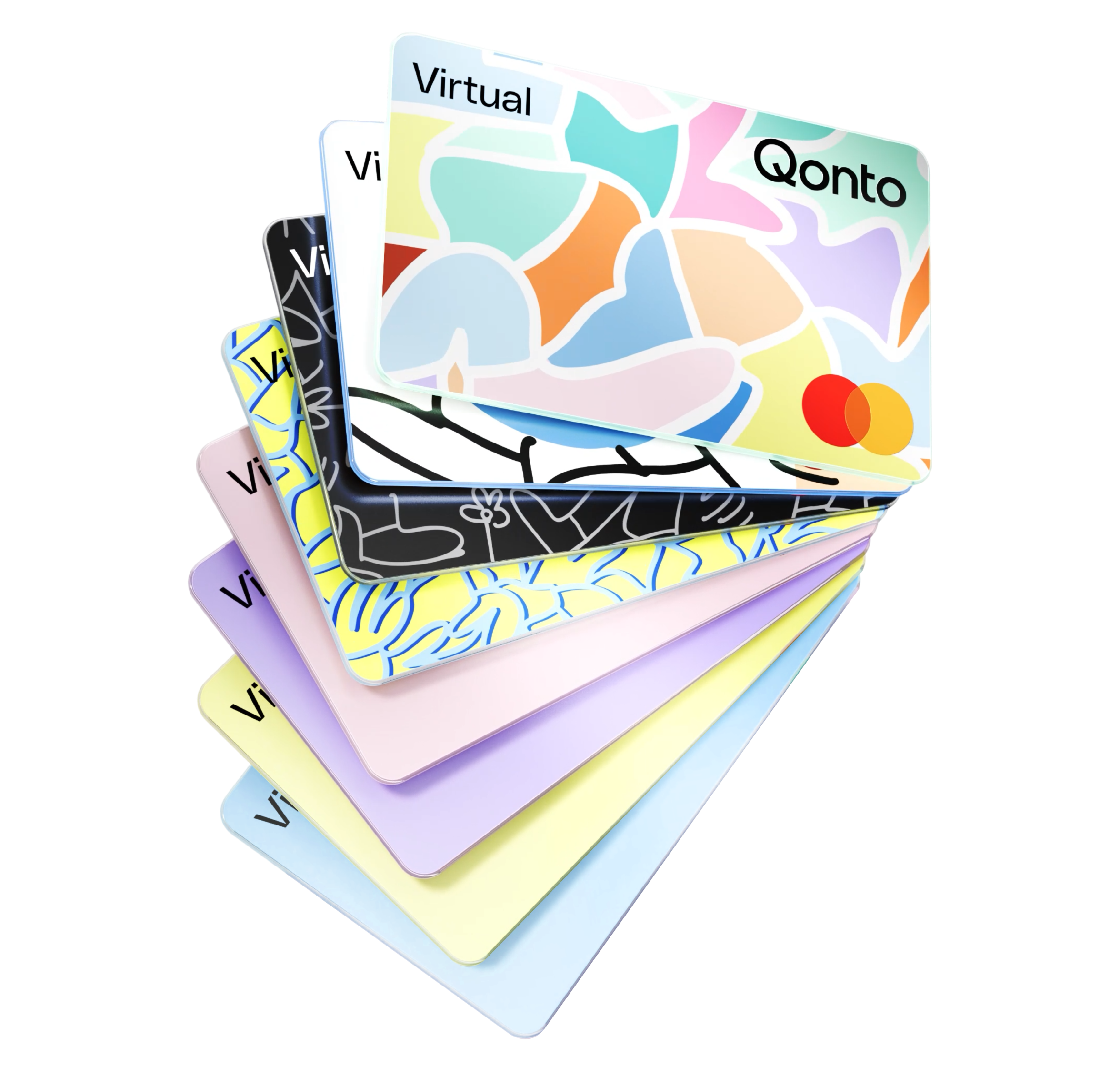 WEB QontoCard Hero TopicHighlight Bento VirtualCard CustomDesign