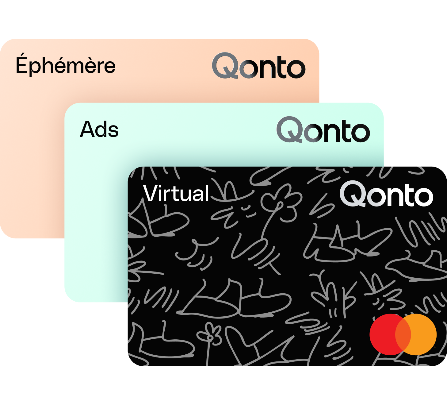 WEB QontoCard Hero TopicHighlight Bento VirtualCard InstantCard AdsCard