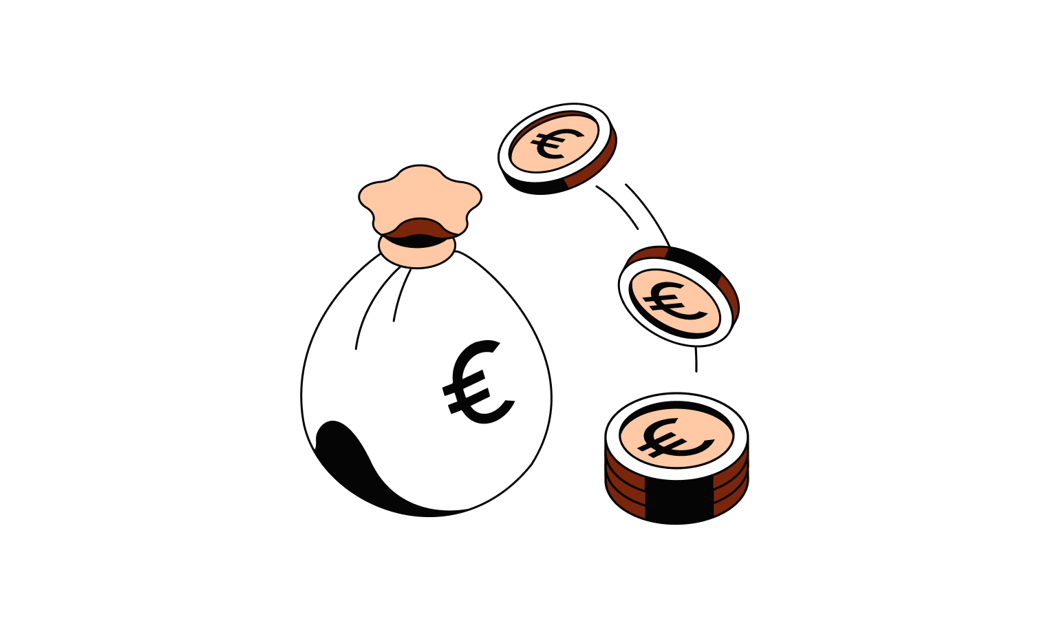 WEB Flow Peach Cards Bento Headline Finanzierung