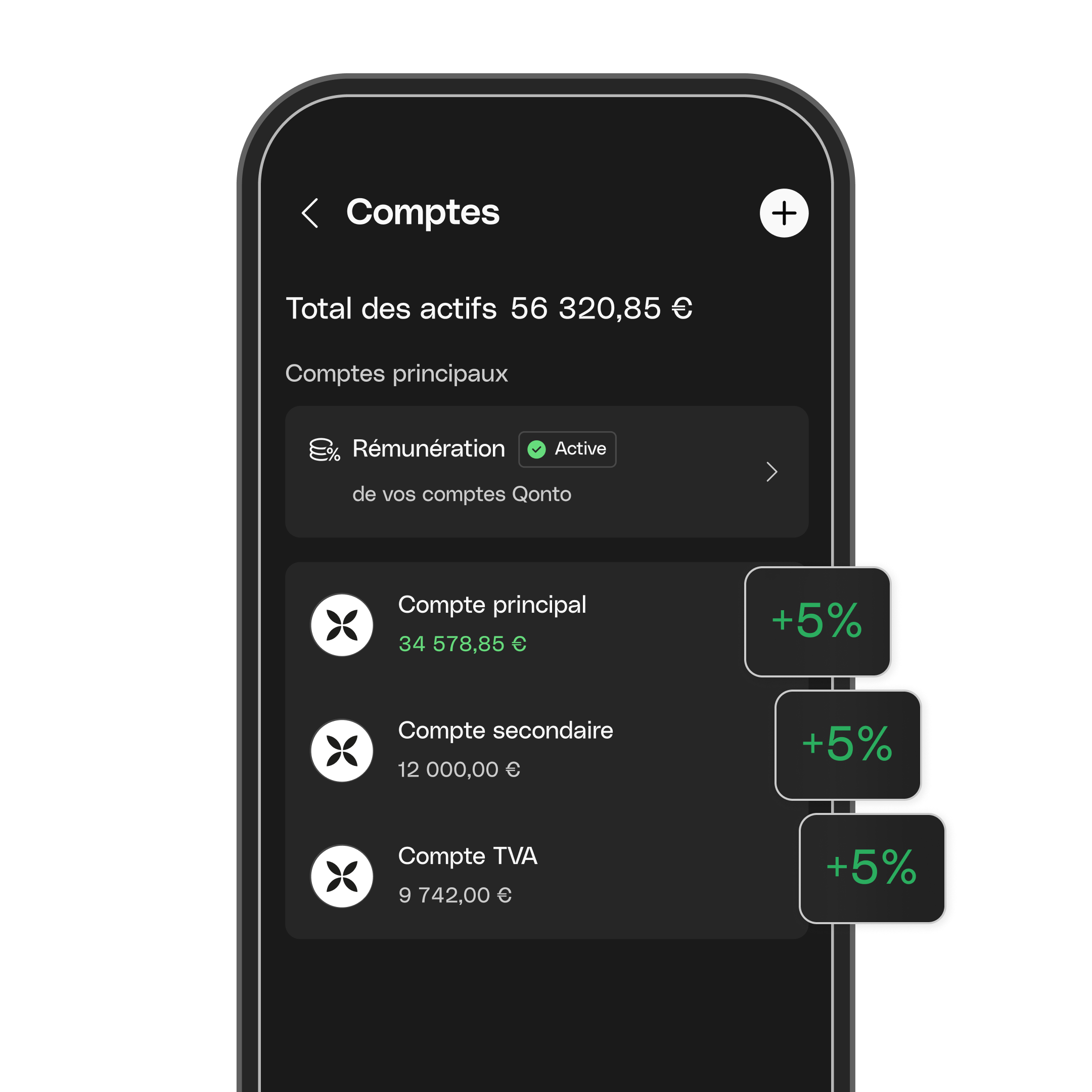 WEB UI Hero TopicHighlight Bento Remunerated account