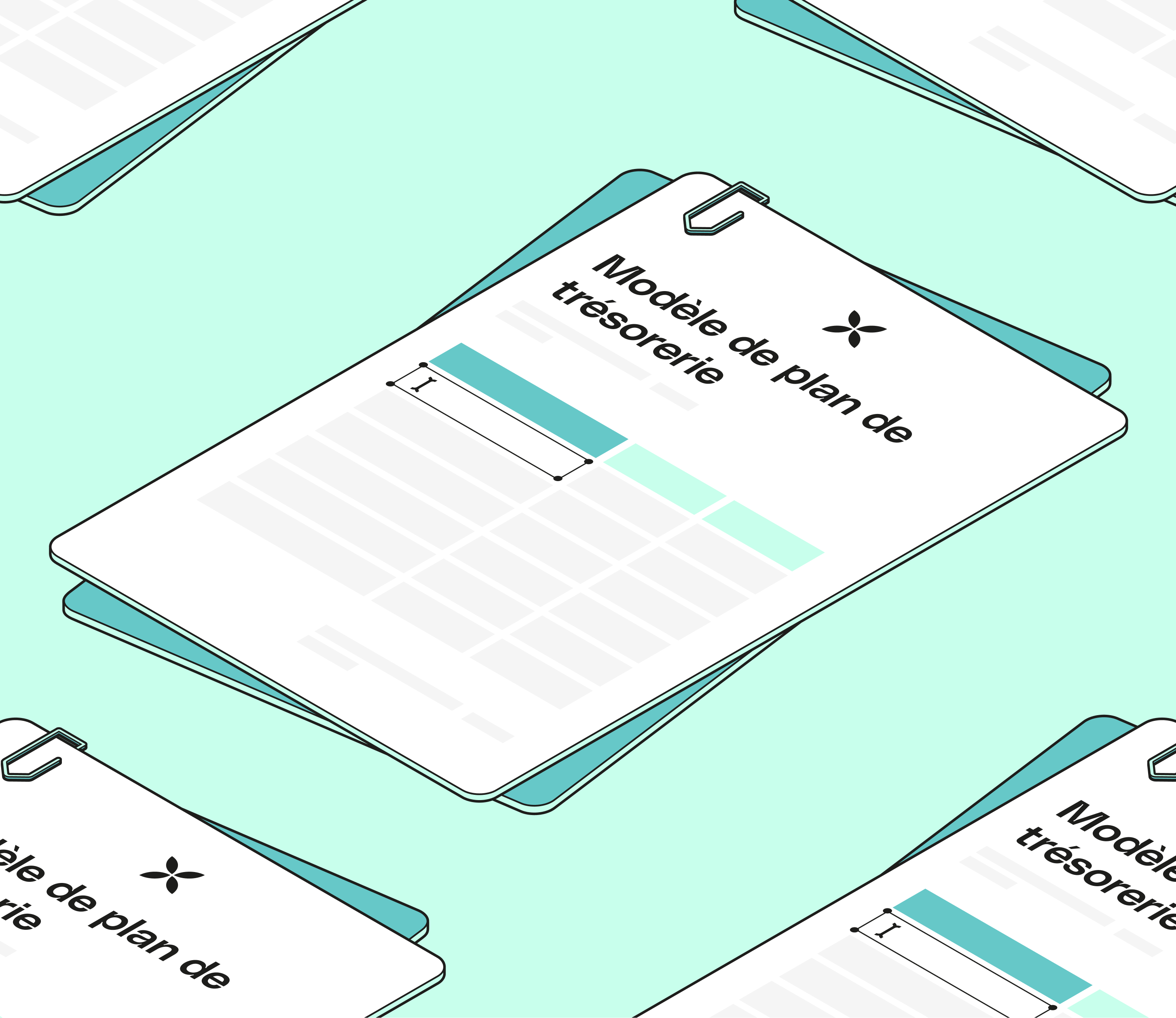 Modèle de plan de trésorerie WEB Mint FullWidthMedia pour mobile