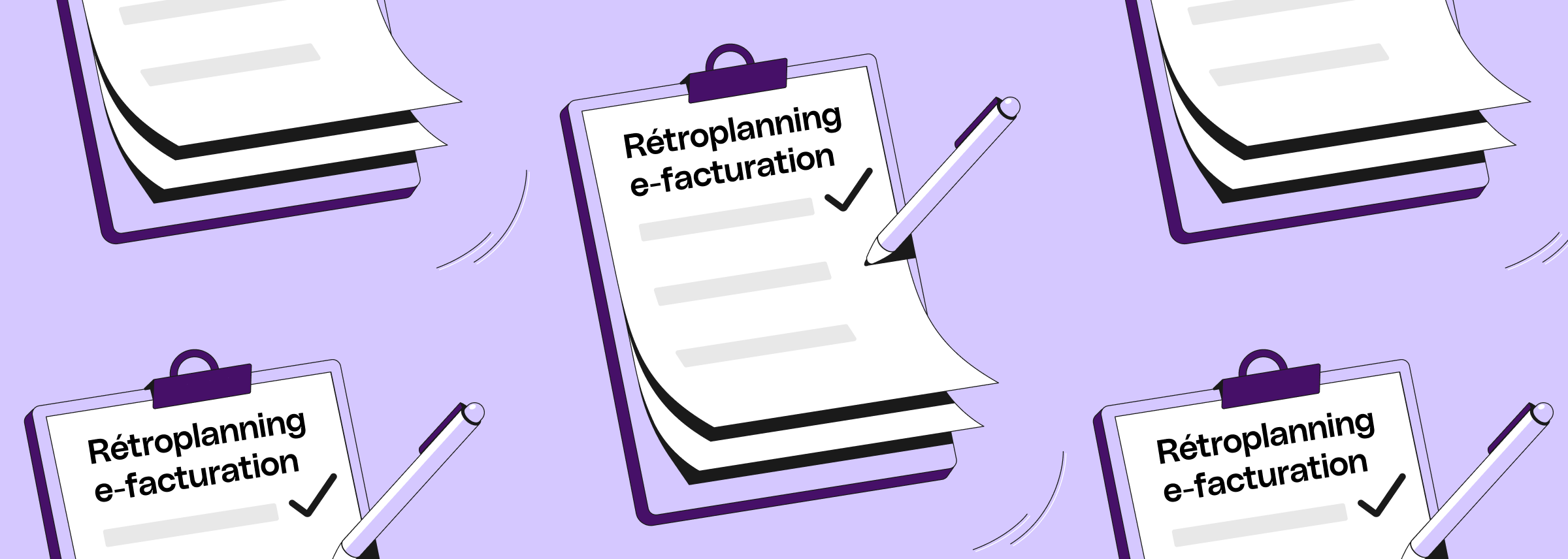 Liste de contrôle WEB Flow Plum FullWidthMedia pour la facturation électronique sur ordinateur