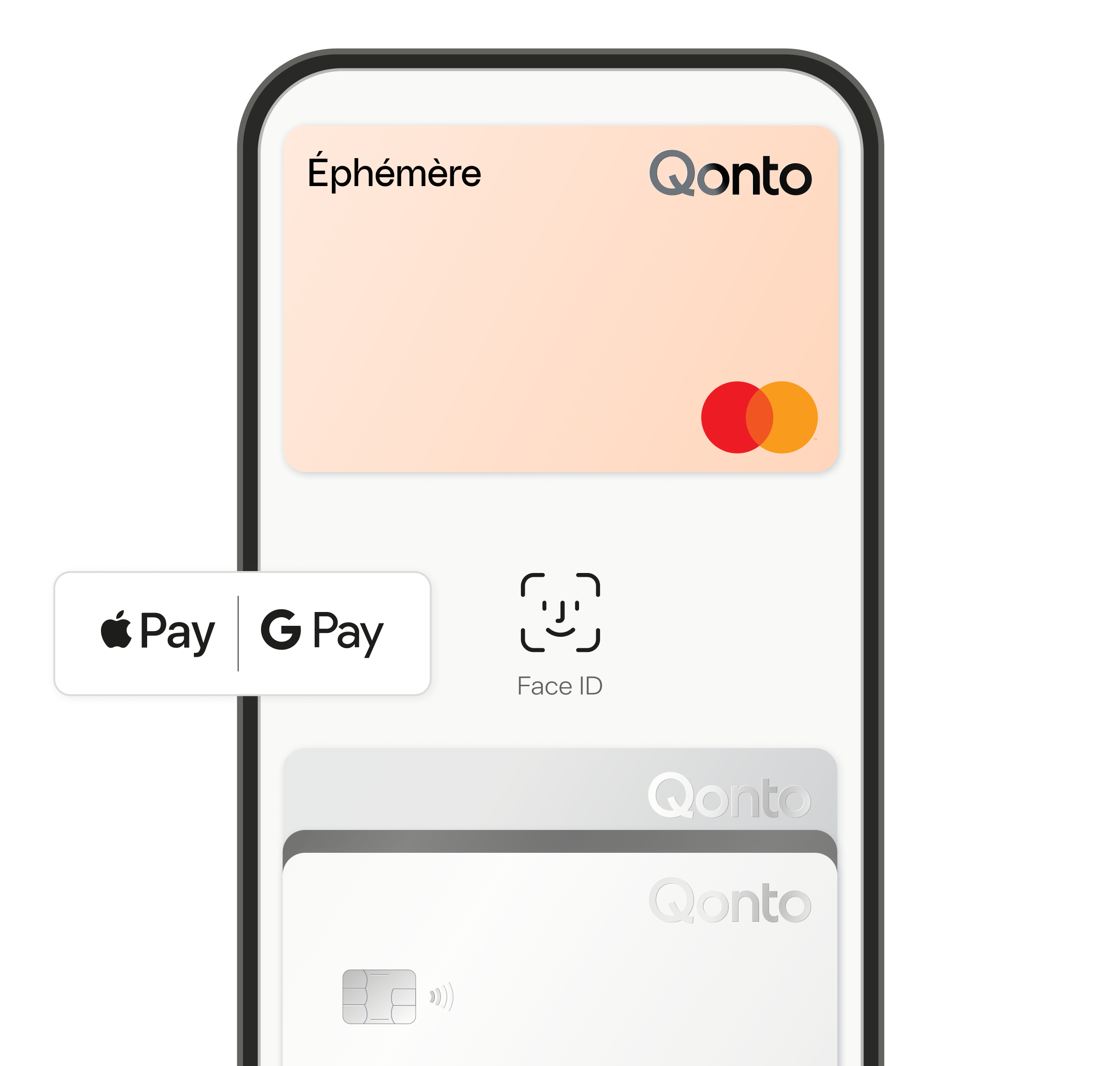 Sujet principal de l'interface utilisateur WEB : Bento, Apple et Google Pay, InstantCard