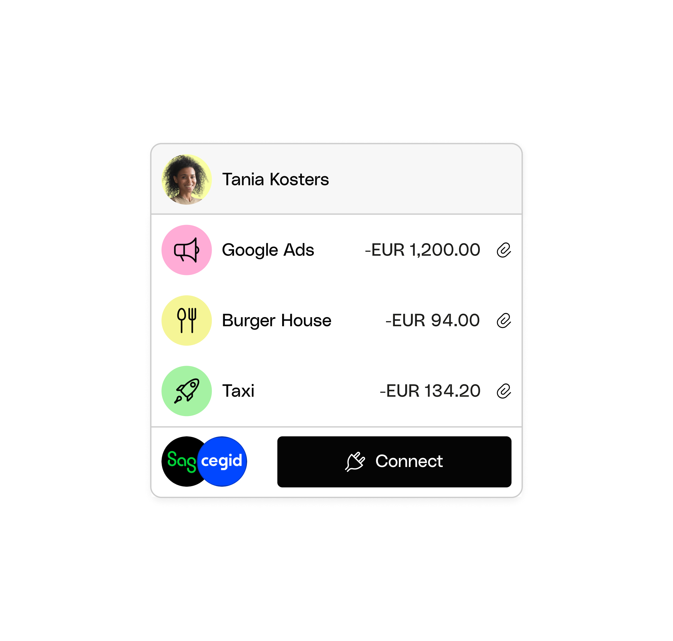 WEB  UI Hero TopicHighlight Bento Bookkeeping Connect Sage Cegid