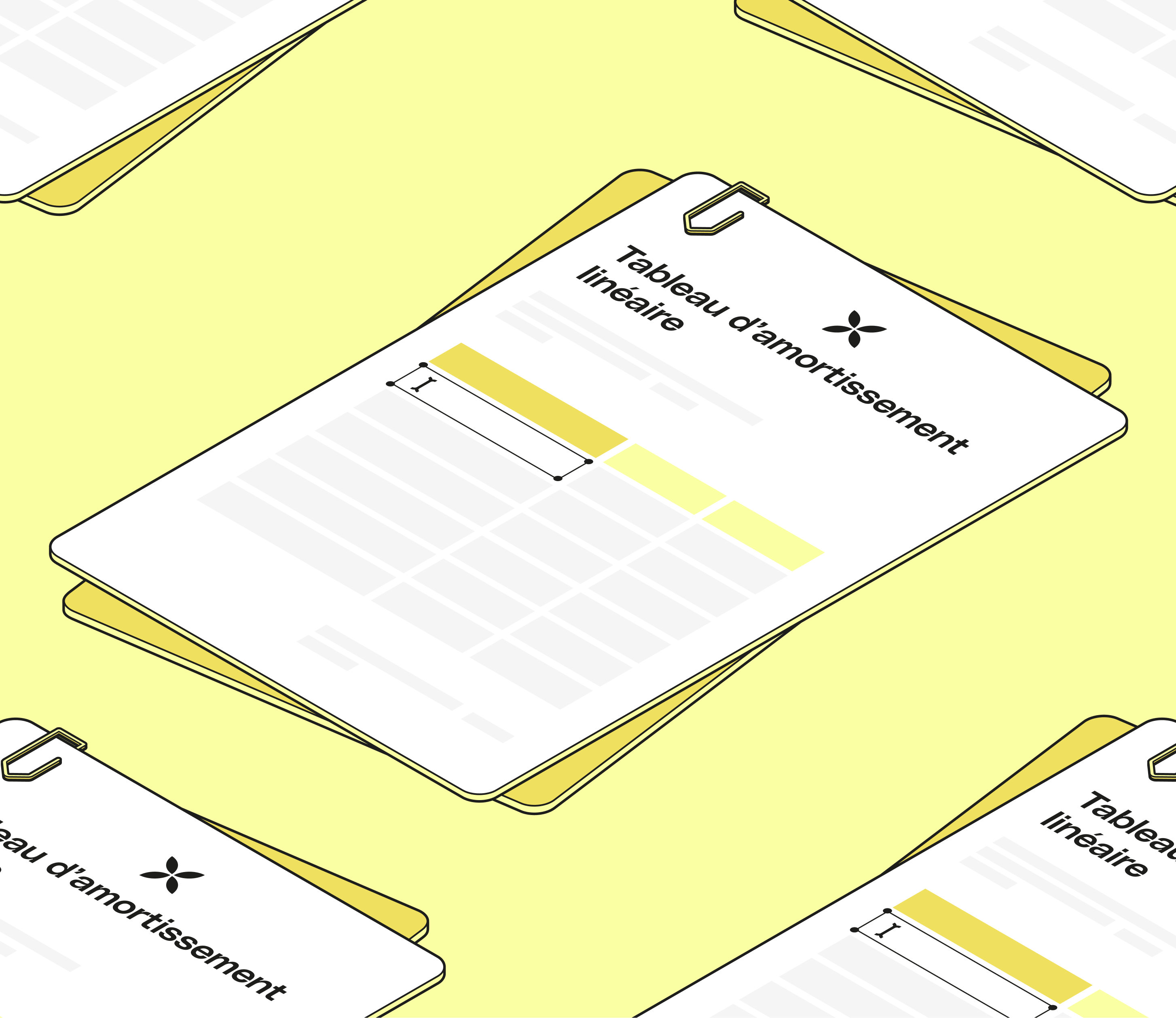 Tableau d'amortissement linéaire Web Mustard FullWidthMedia Mobile