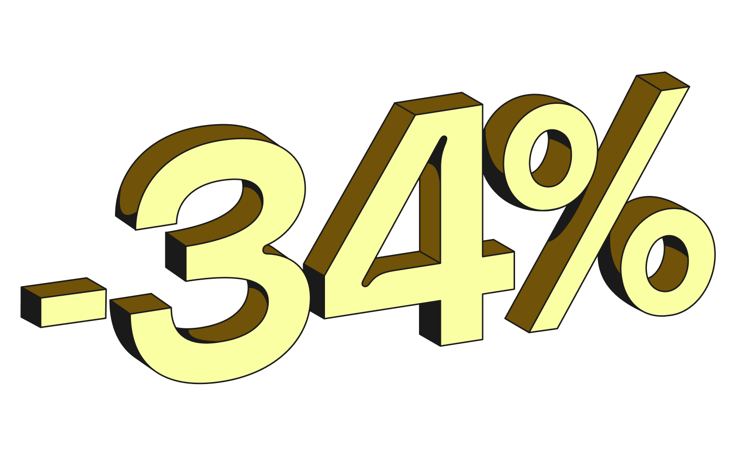 WEB Flow Mustard Cards Bento Headline Rabattaktion 34%