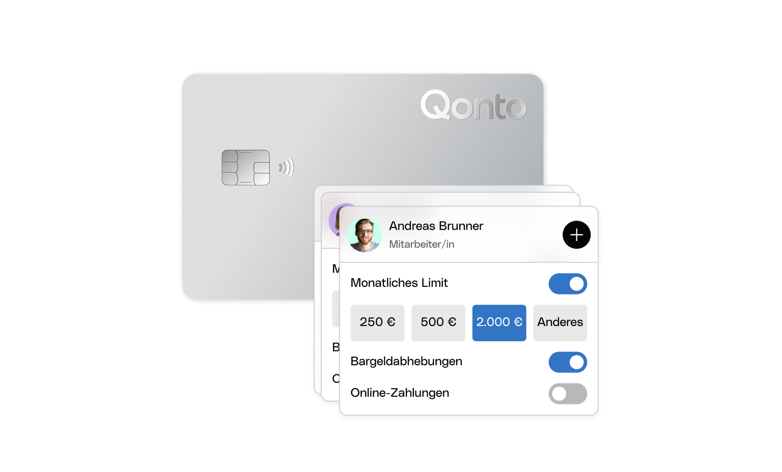 WEB AT UI Cards Bento Headline Transaction Limit Team VirtualCard