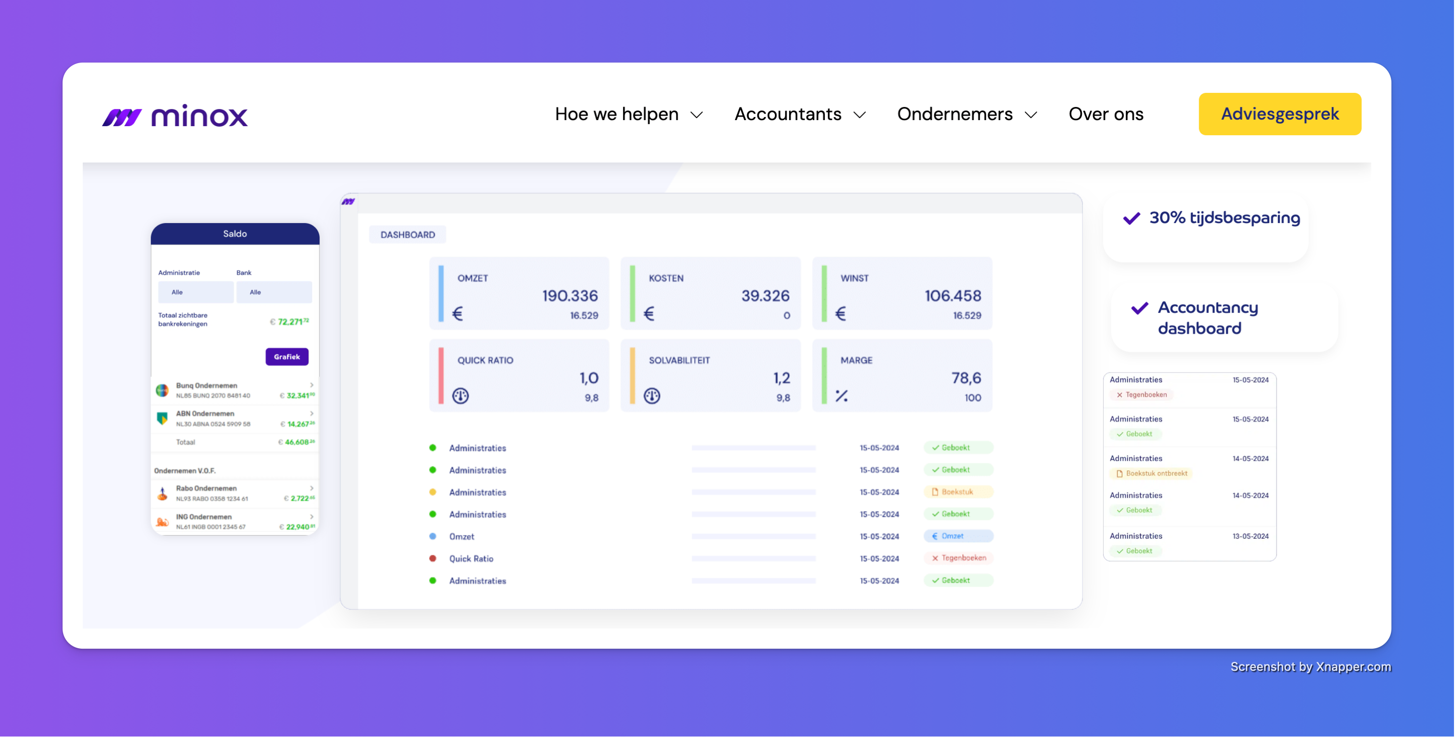 WEB  Trust Minox Overview