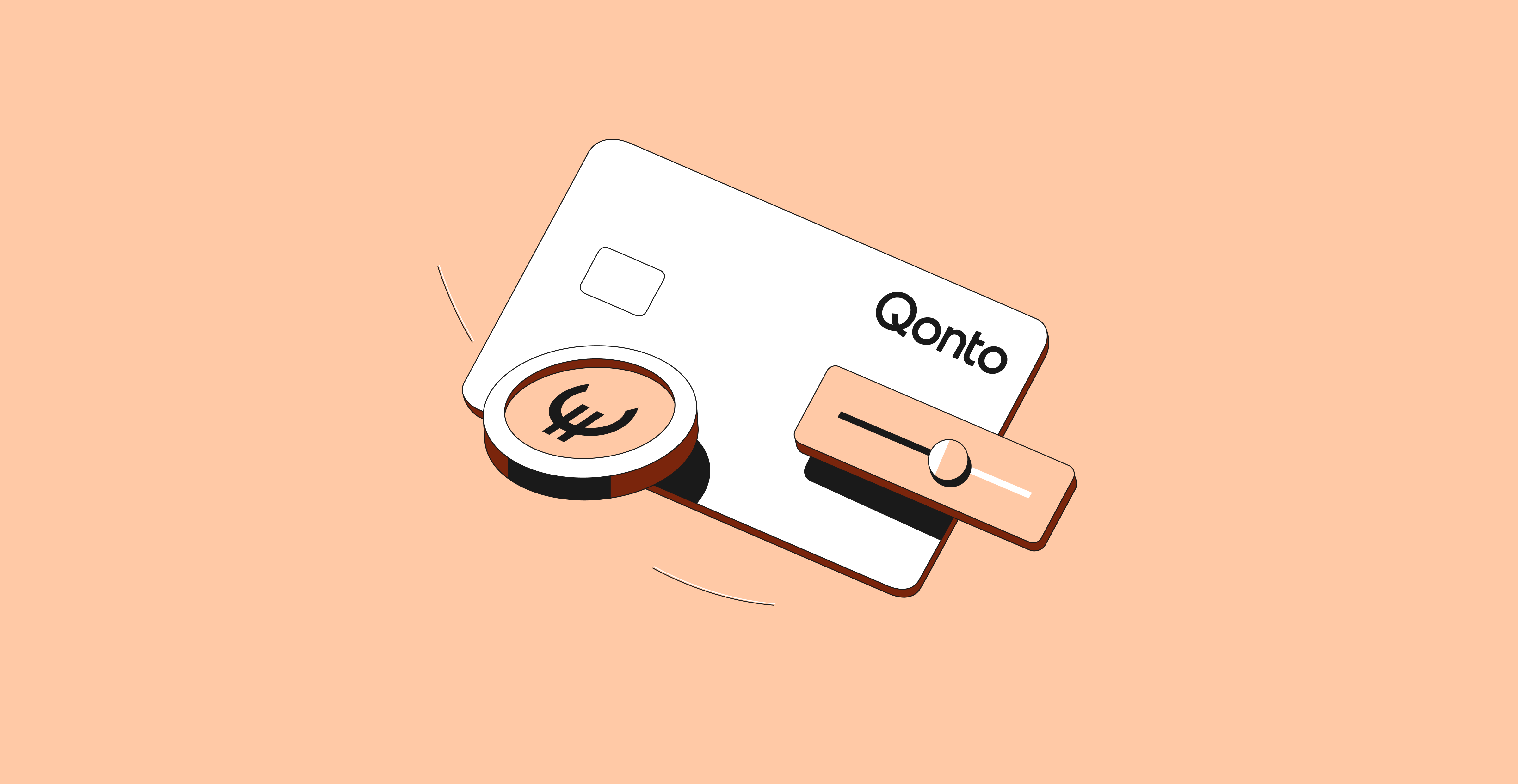 Límites de las tarjetas de portada del blog Flow Peach Post