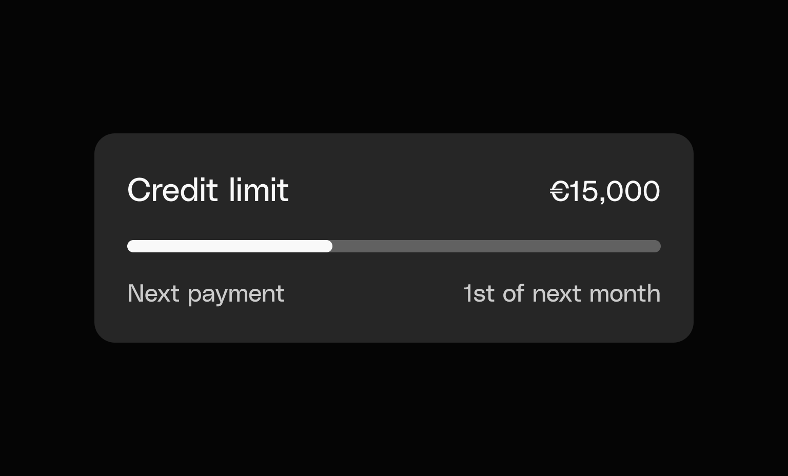 WEB  UI Cards Bento Headline DebitCard
