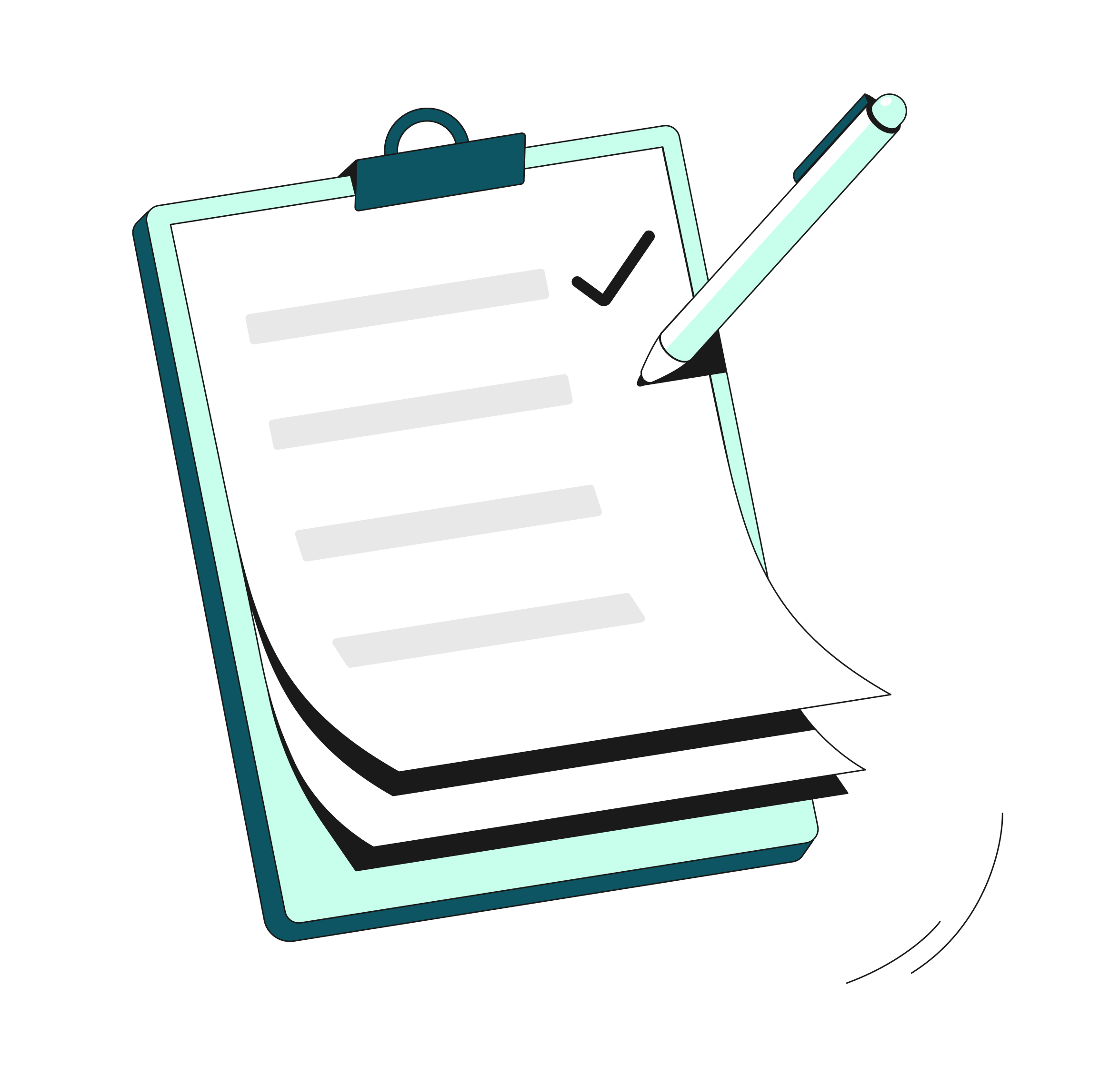 WEB Flow Mint Hero TopicHighlight Bento Checkliste