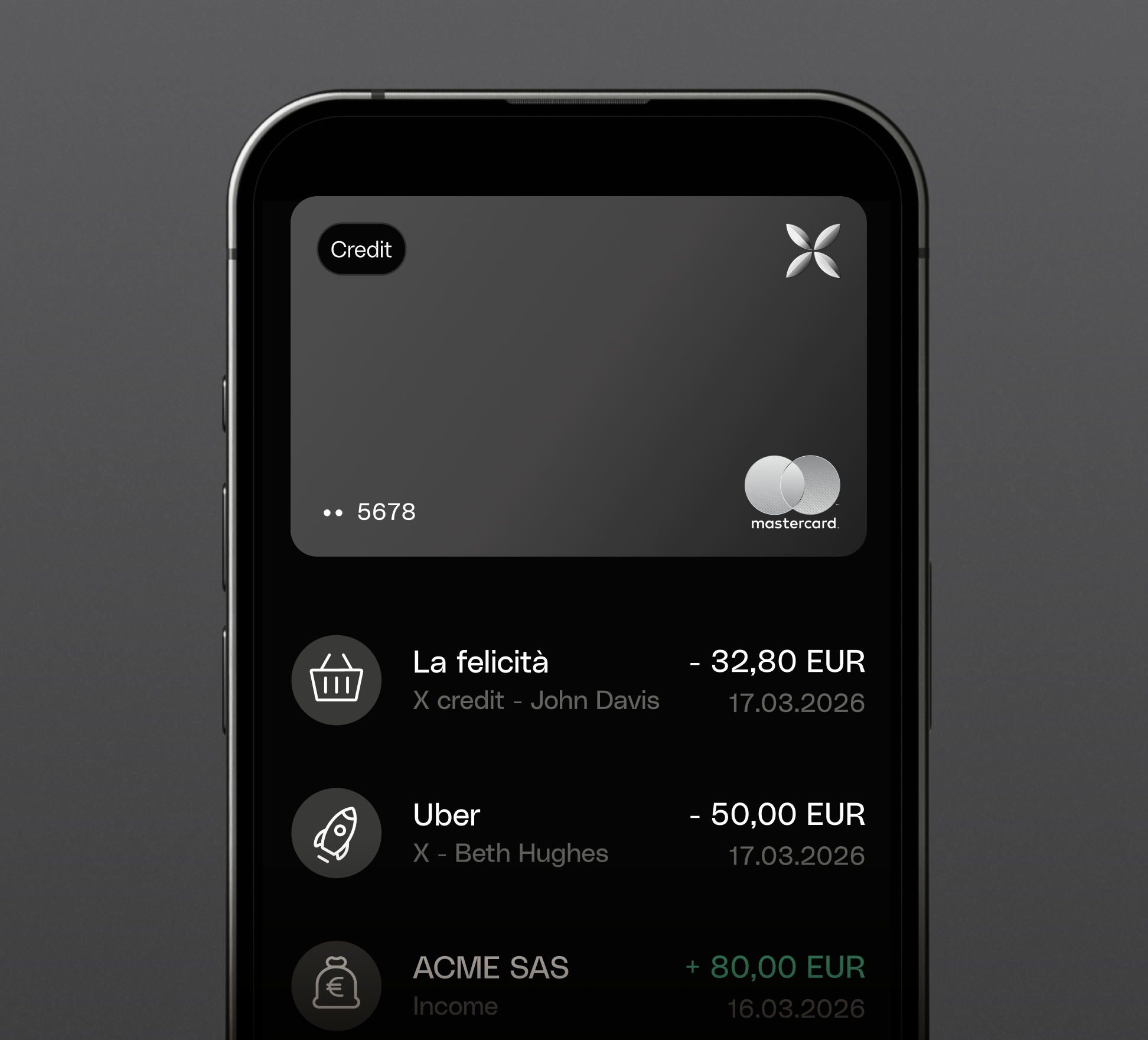 WEB  QontoCard Hero TopicHighlight Bento X credit card