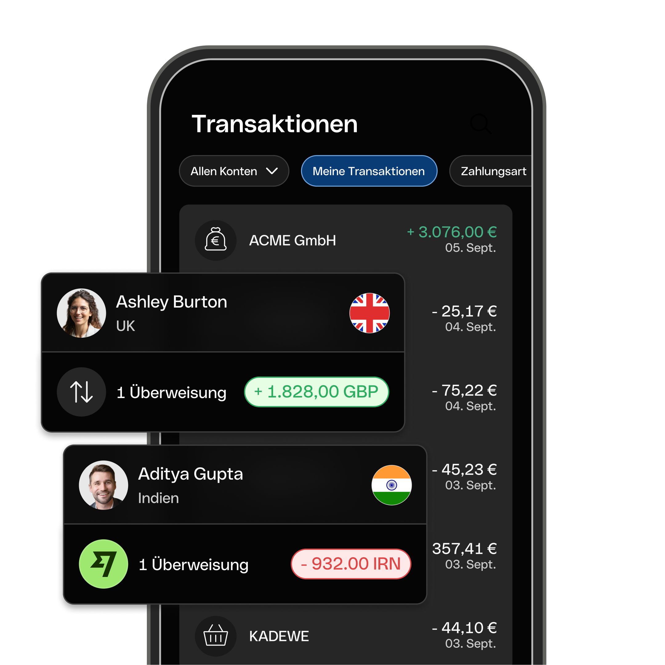 WEB AT UI Hero TopicHighlight Bento Headline Cards Wise transfers DarkMode WbRvmp