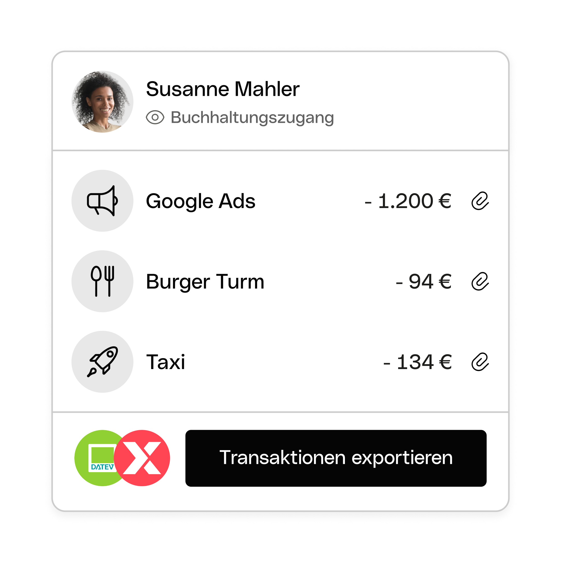WEB AT UI Hero TopicHighlight Bento Schlagzeilenkarten Buchhalterzugriff Integrationen Datev Lexware WbRvmp