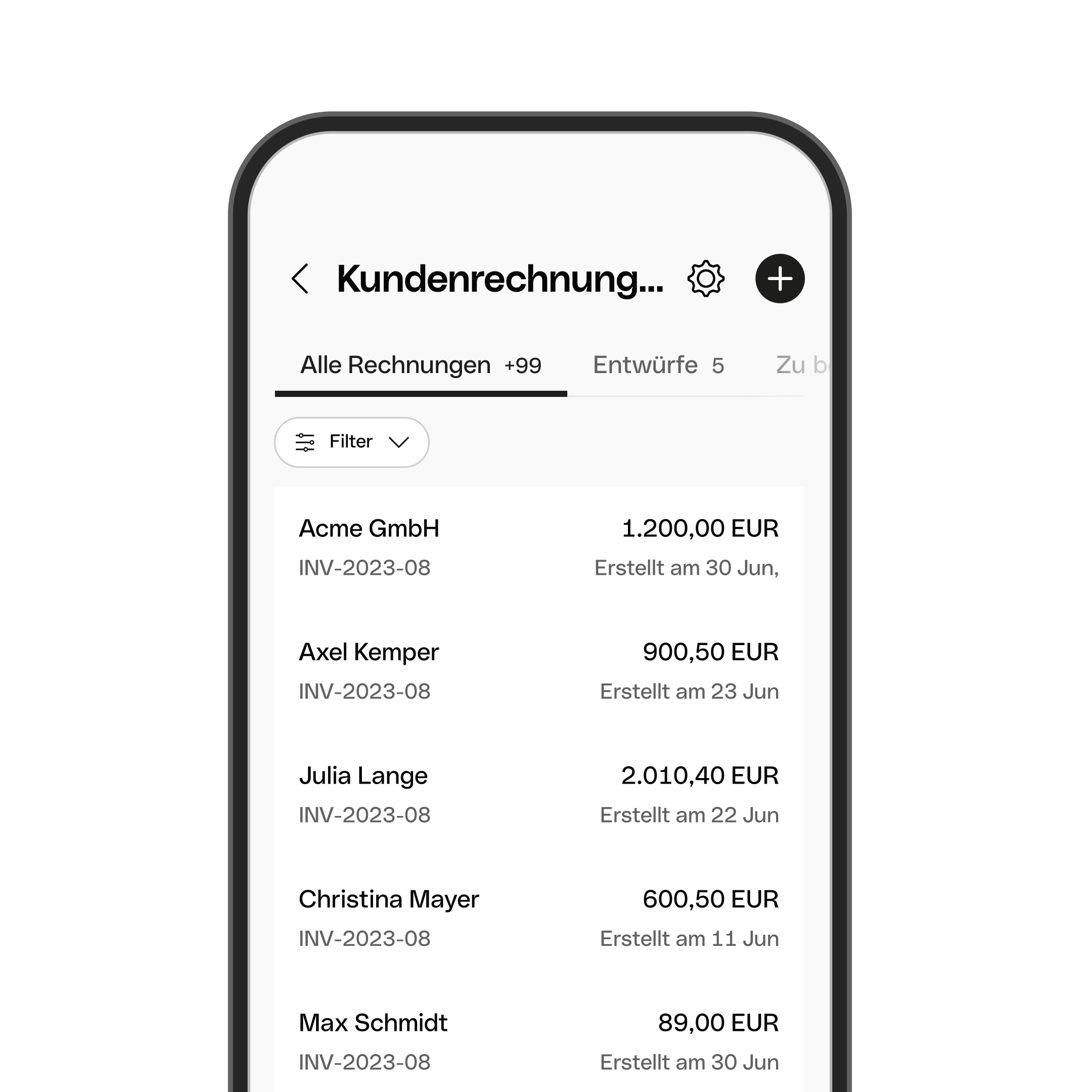 WEB AT UI Hero TopicHighlight Bento Headline Cards Clients Invoices WbRvmp