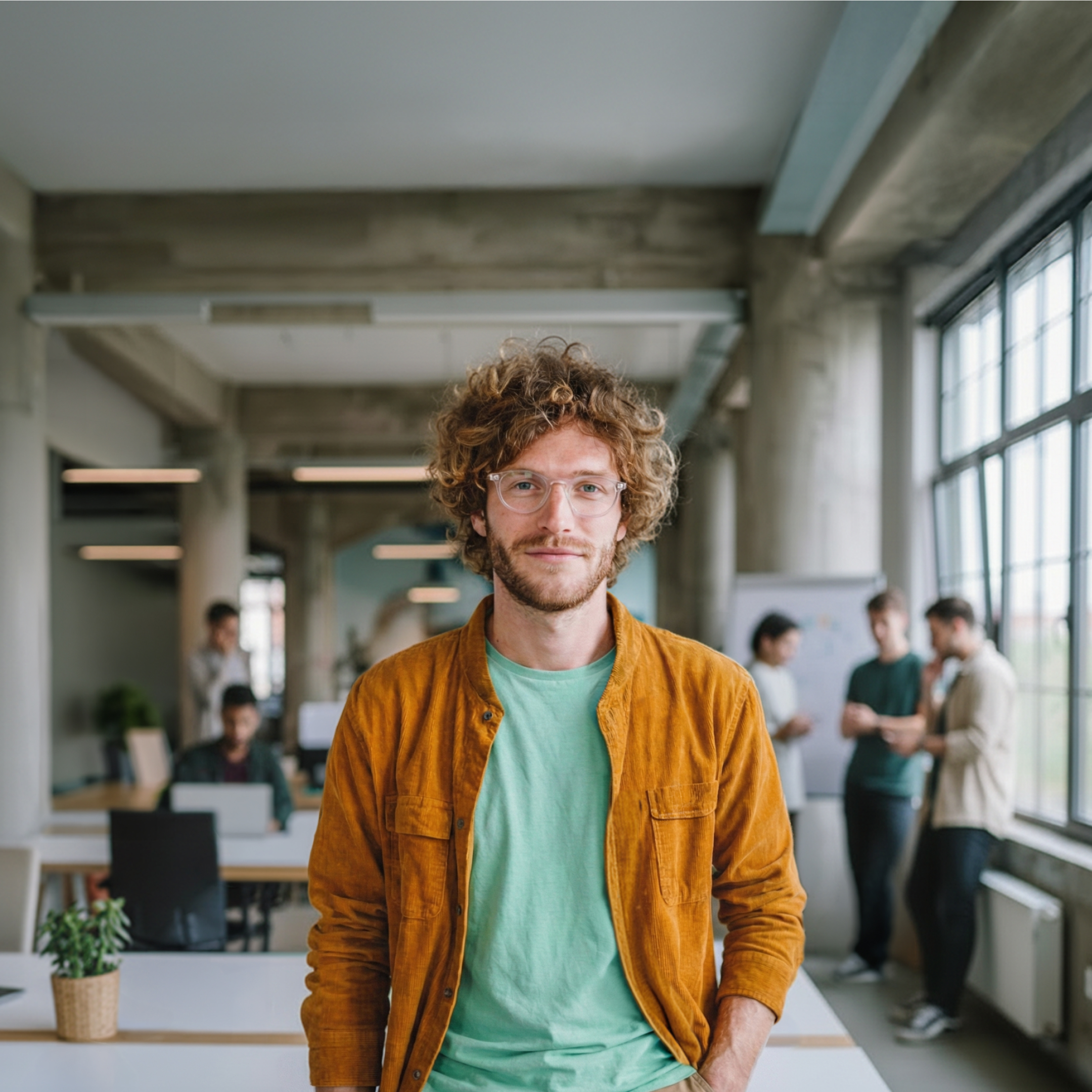 WEB BrandPhoto Hero TopicHighlight Bento Headline Cards Tiles Portrait Man Business Founder WbRvmp