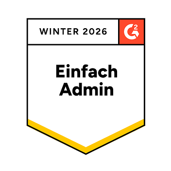 WEB Badge Trust G2 Winter 2026 Einfach Admin