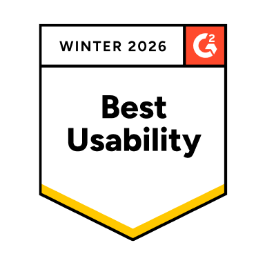 G2 Winter 2026 Best usability