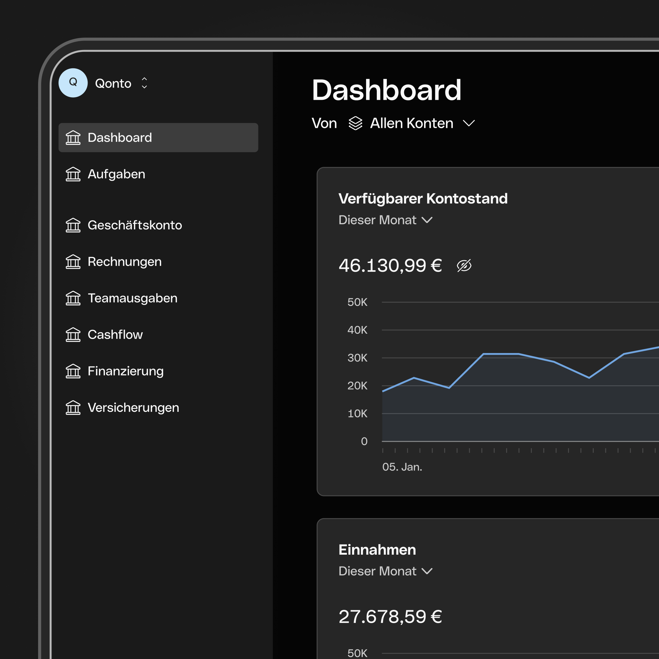 WEB AT UI FullWidthMedia Dashboard DarkMode Mobile WbRvmp