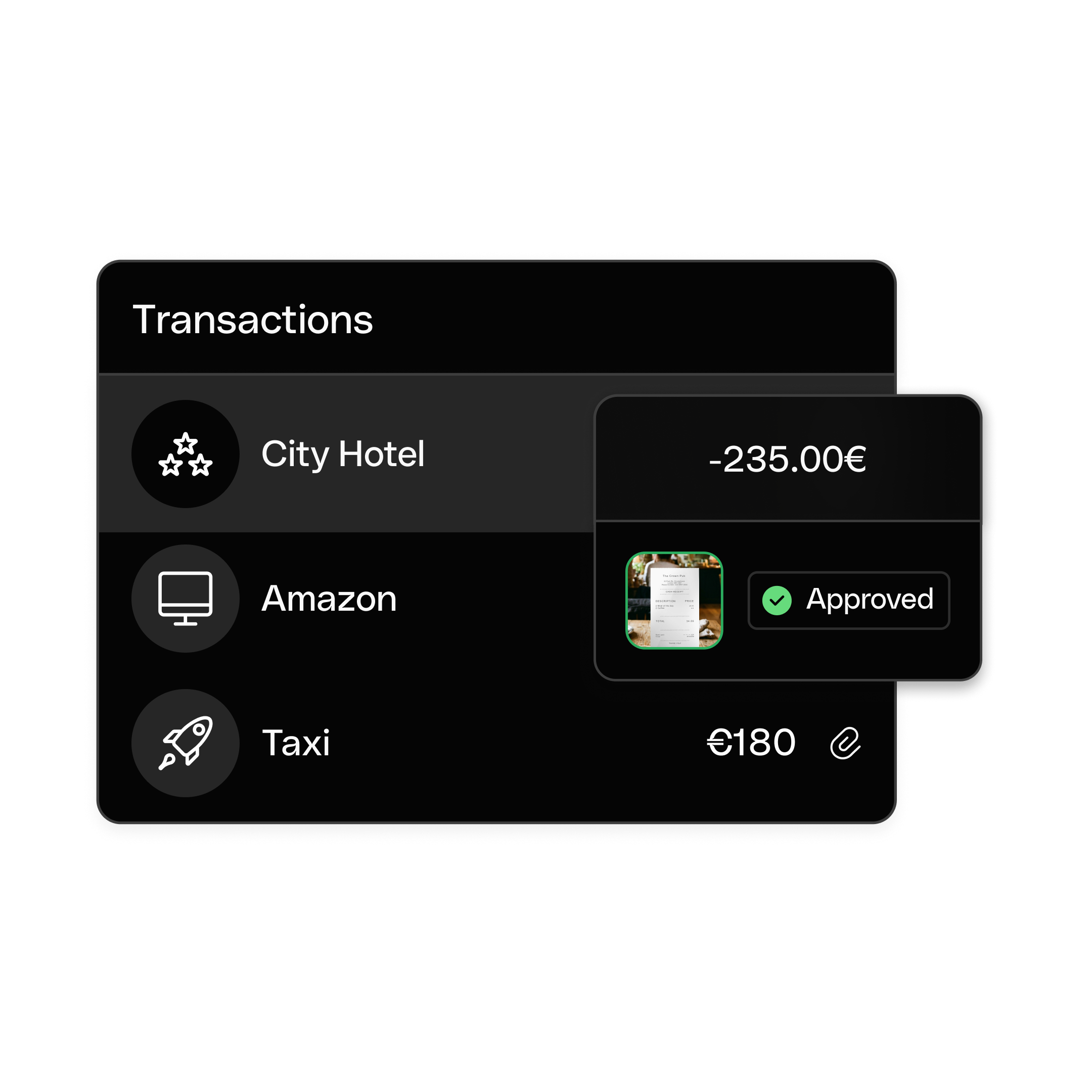 WEB ENDE UI  Hero TopicHighlight Bento Headline Cards Tiles Receipt Capture Automatic DarkMode WbRvmp
