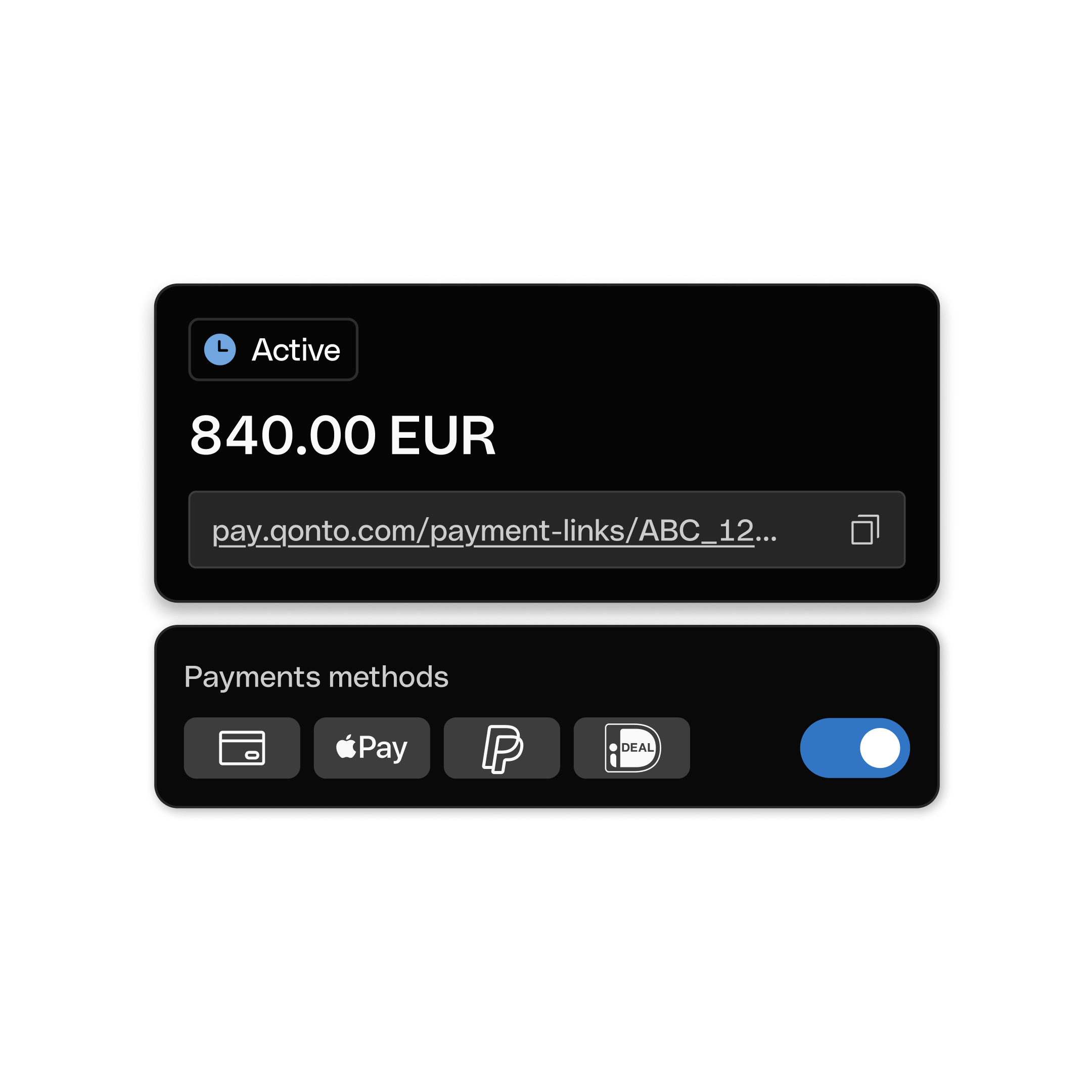 WEB ENDE UI  Hero TopicHighlight Bento Headline Cards Payment Links DarkMode WbRvmp