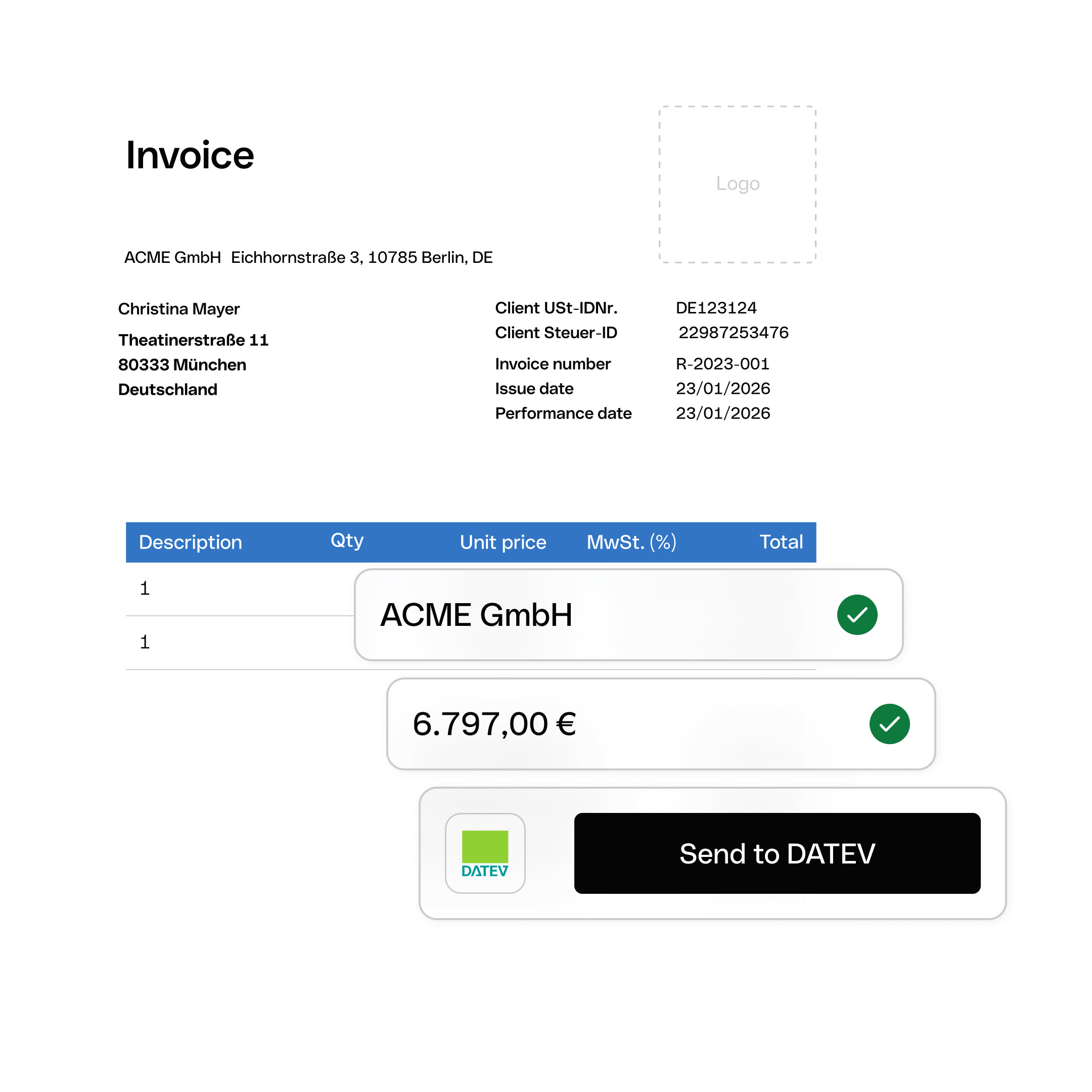 Scan Invoices OCR