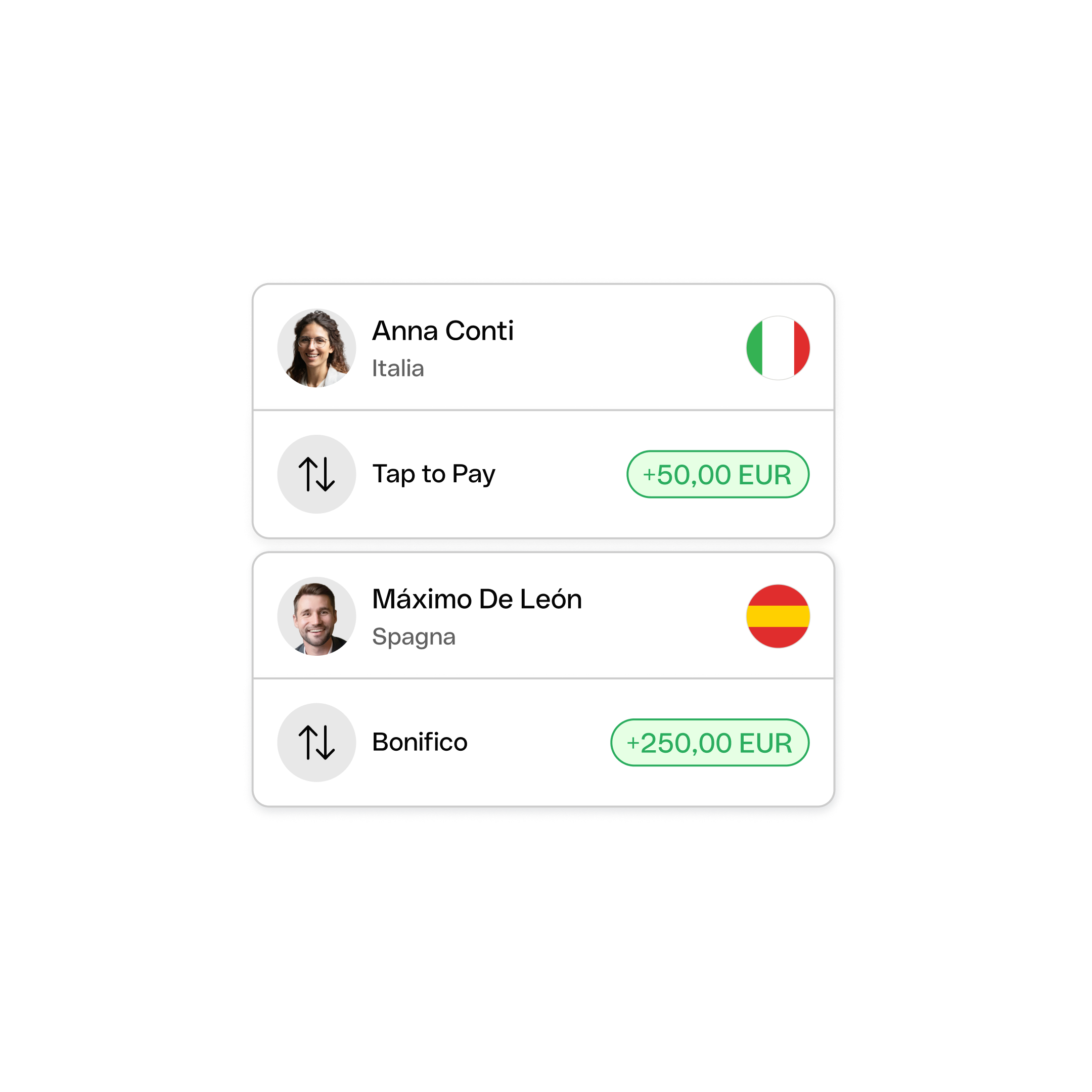 WEB IT UI Hero TopicHighlight Bento Headline Carte Metodi di pagamento TapToPay WbRvmp