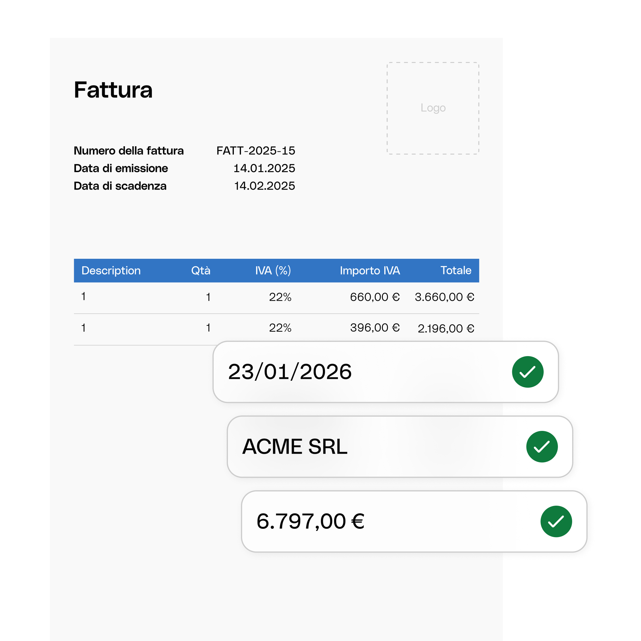 WEB IT UI Hero TopicHighlight Bento Headline Cards Fatturazione Scansione fatture WbRvmp