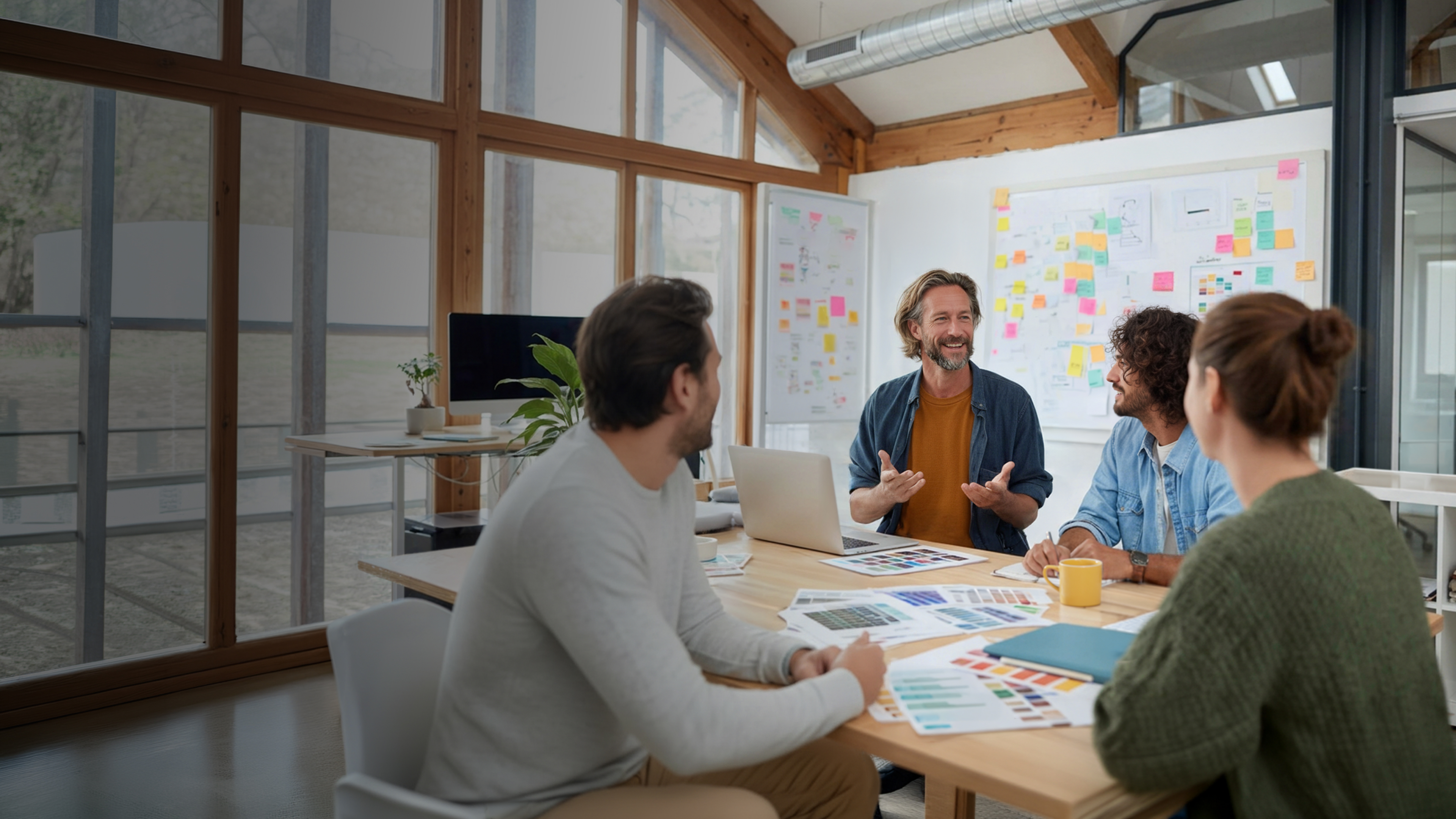 Cartes photo de marque WEB Bento Headline Creative Agency Group Working WbRvmp