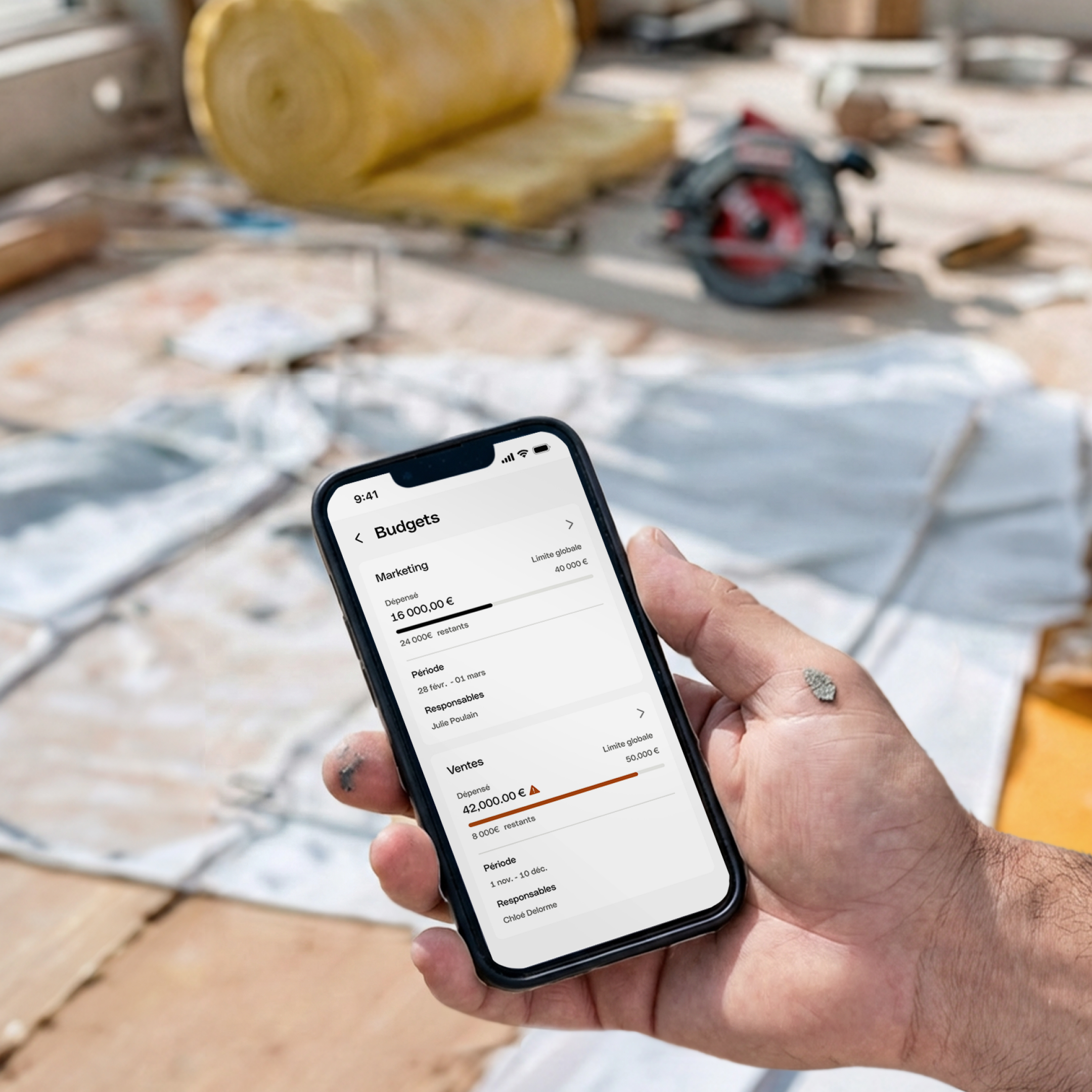 Maquette de marque web - Sujet principal - Bento - Titre - Cartes - Tuiles - BM06 - Budget WbRvmp