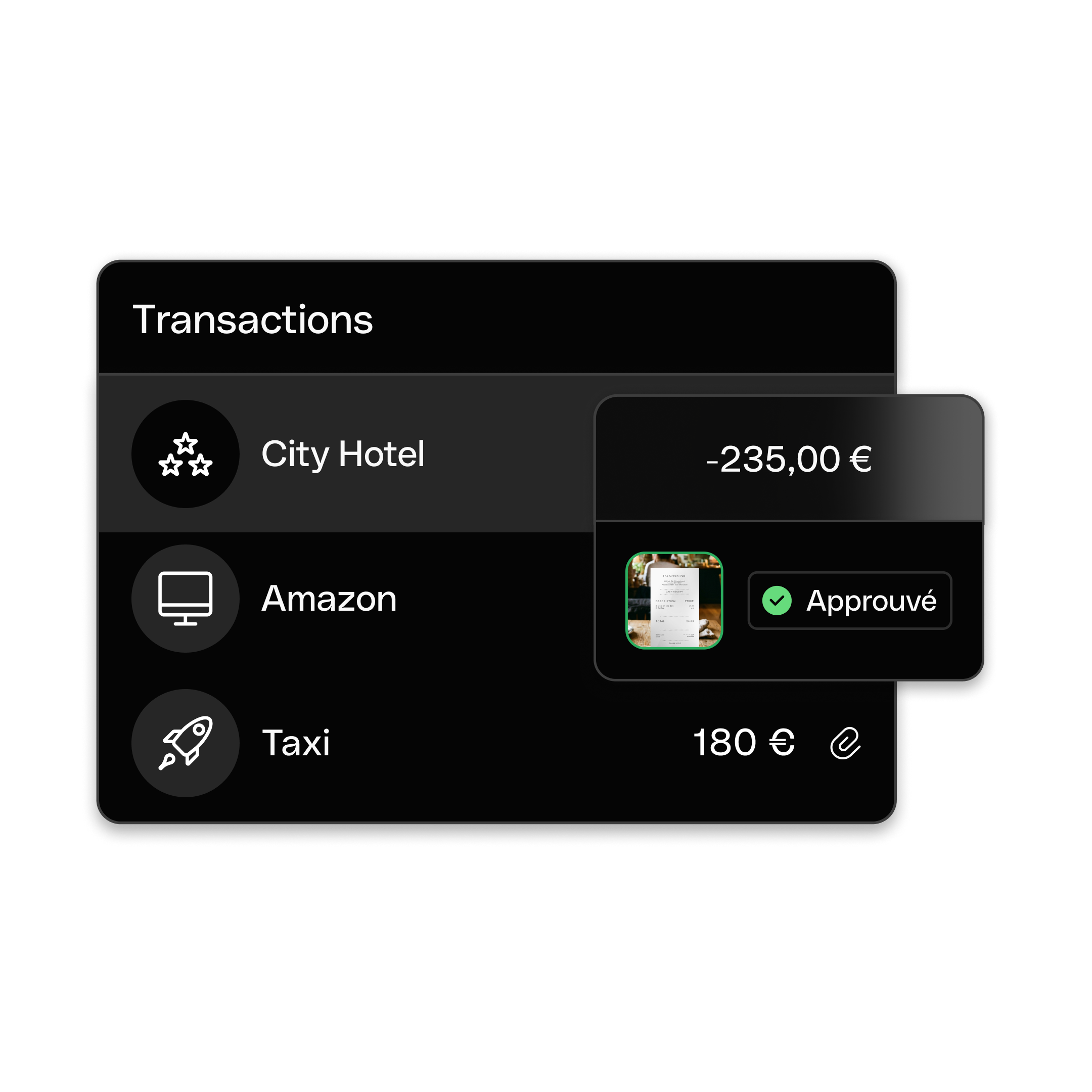 Interface utilisateur Web : Sujet principal, En-tête Bento, Cartes, Tuiles, Capture de reçus, Mode sombre automatique, WbRvmp