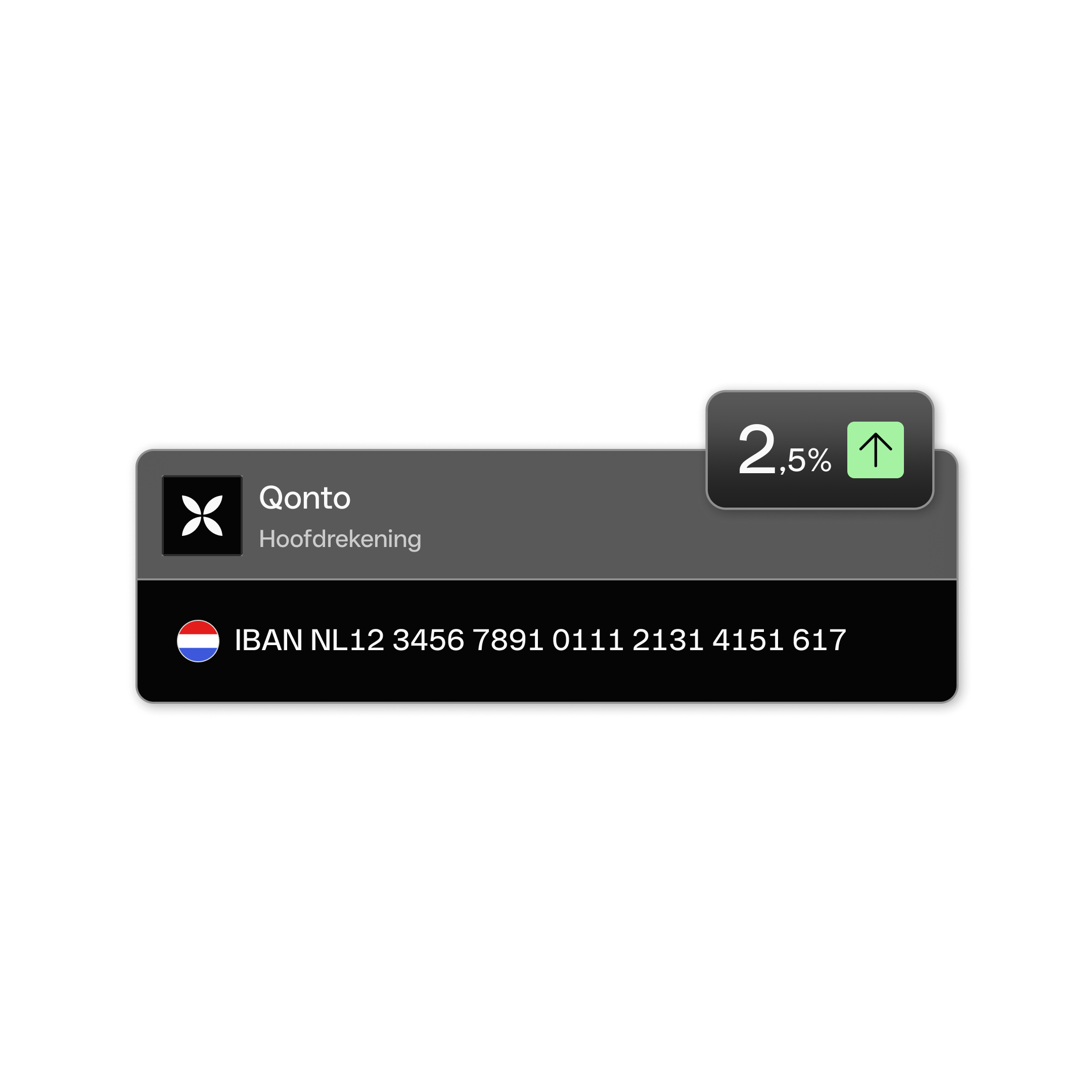 Remunerated Account 2,5% Simple DarkMode