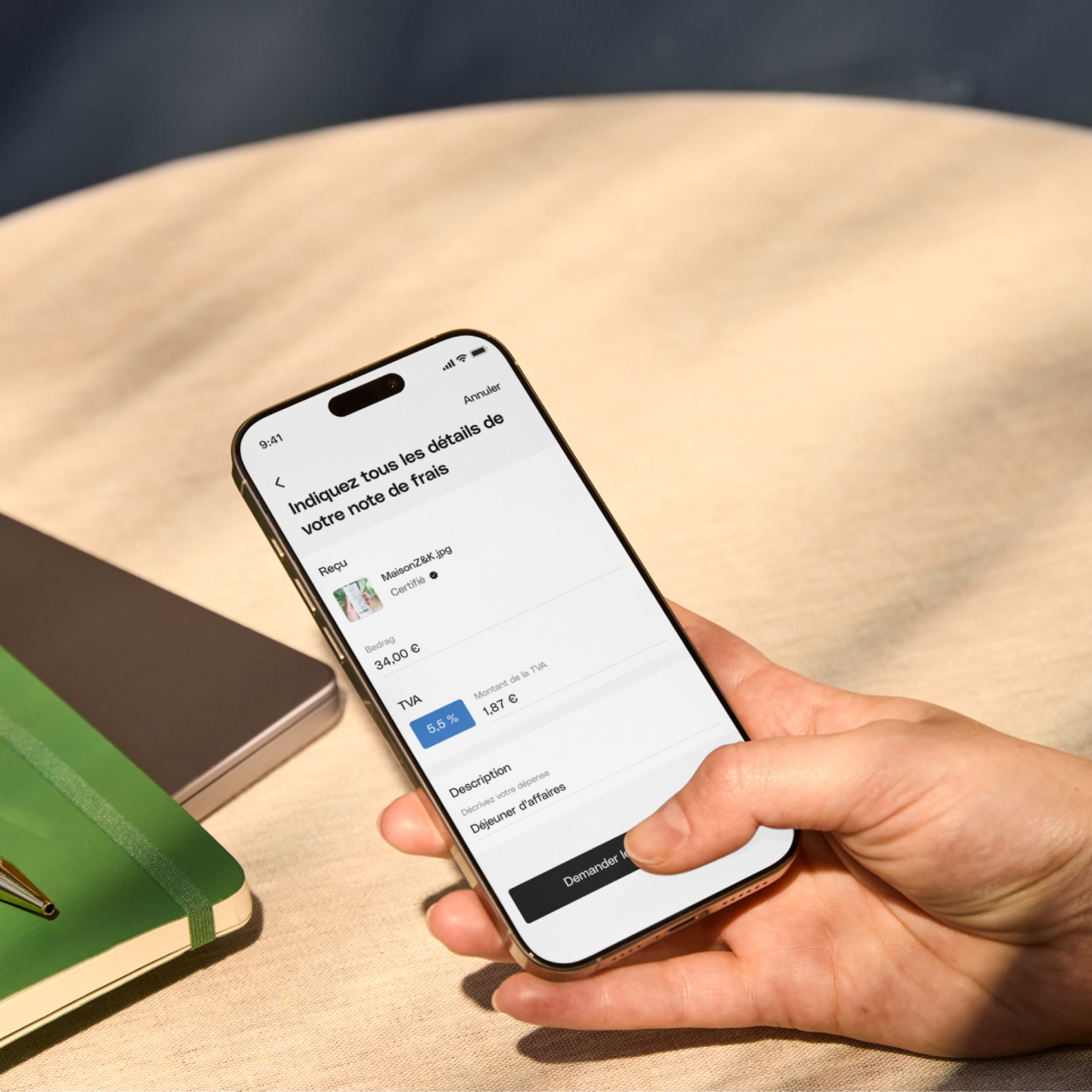 Maquette de marque web - Sujet principal - Bento - Titre - Cartes - Tuiles - Gestion des dépenses - Reçu - WbRvmp