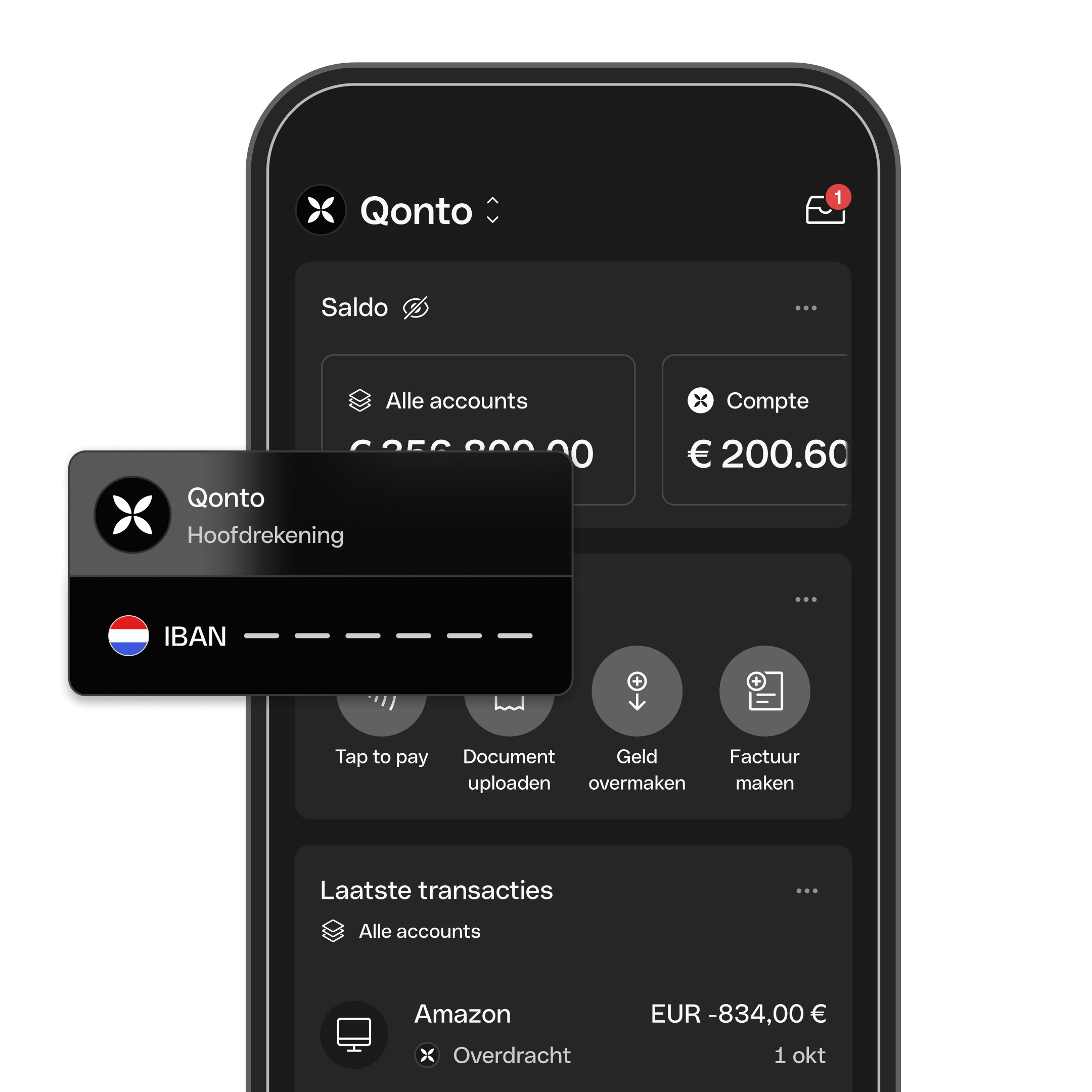 WEB NL NLBE UI  Hero TopicHighlight Bento Headline Cards Tiles Mobile Home Iban DarkMode WbRvmp