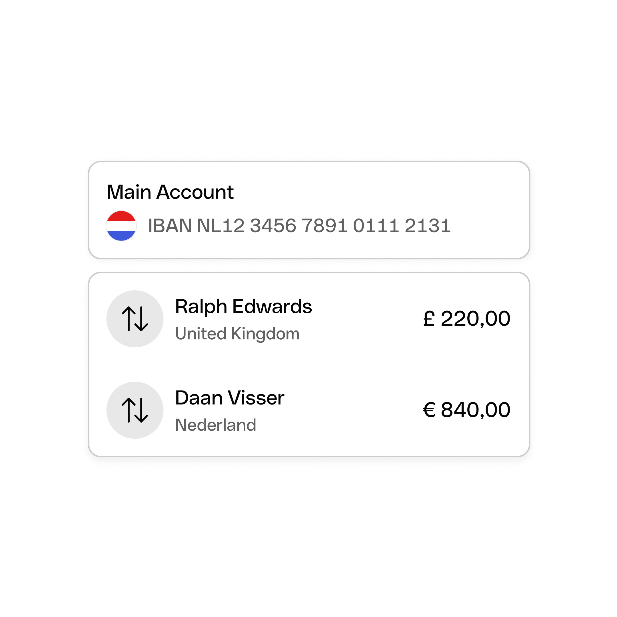 WEB NL NLBE UI  Hero TopicHighlight Bento Headline Cards IBAN Transfers Payments Homepage WbRvmp